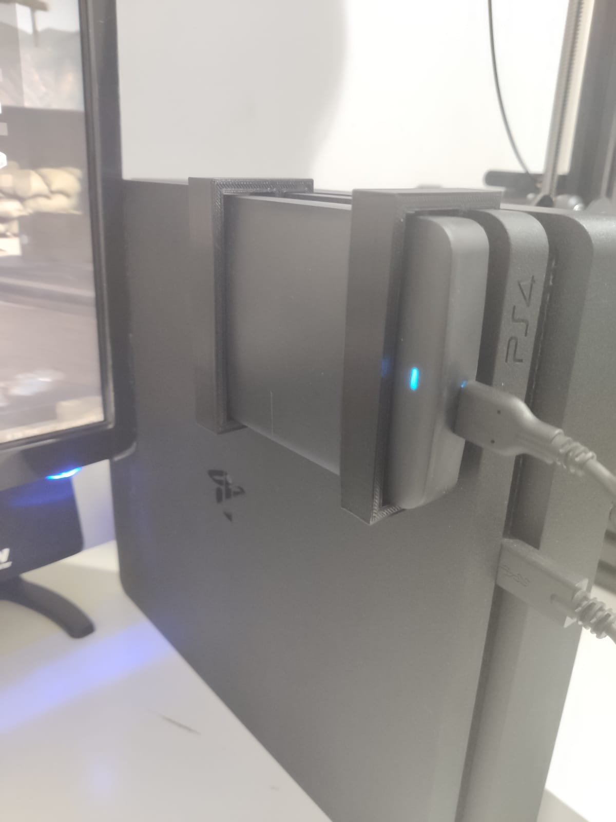 Soporte disco duro externo PS4 Slim