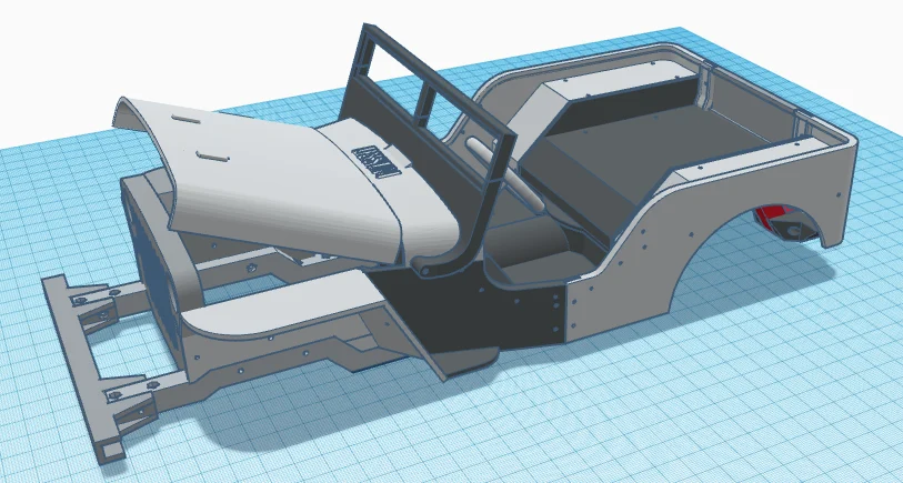 Ossum Jeep Hotrod Conversion Kit
