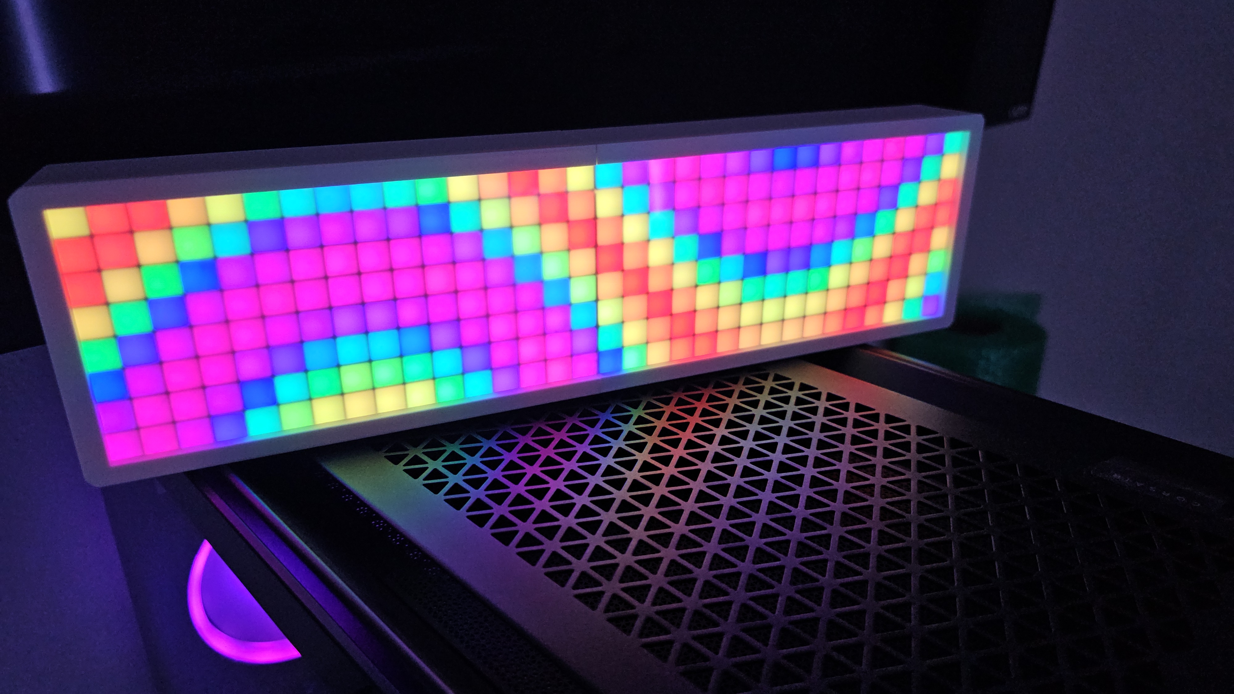 8x32 LED Matrix Diffuser Enclosure