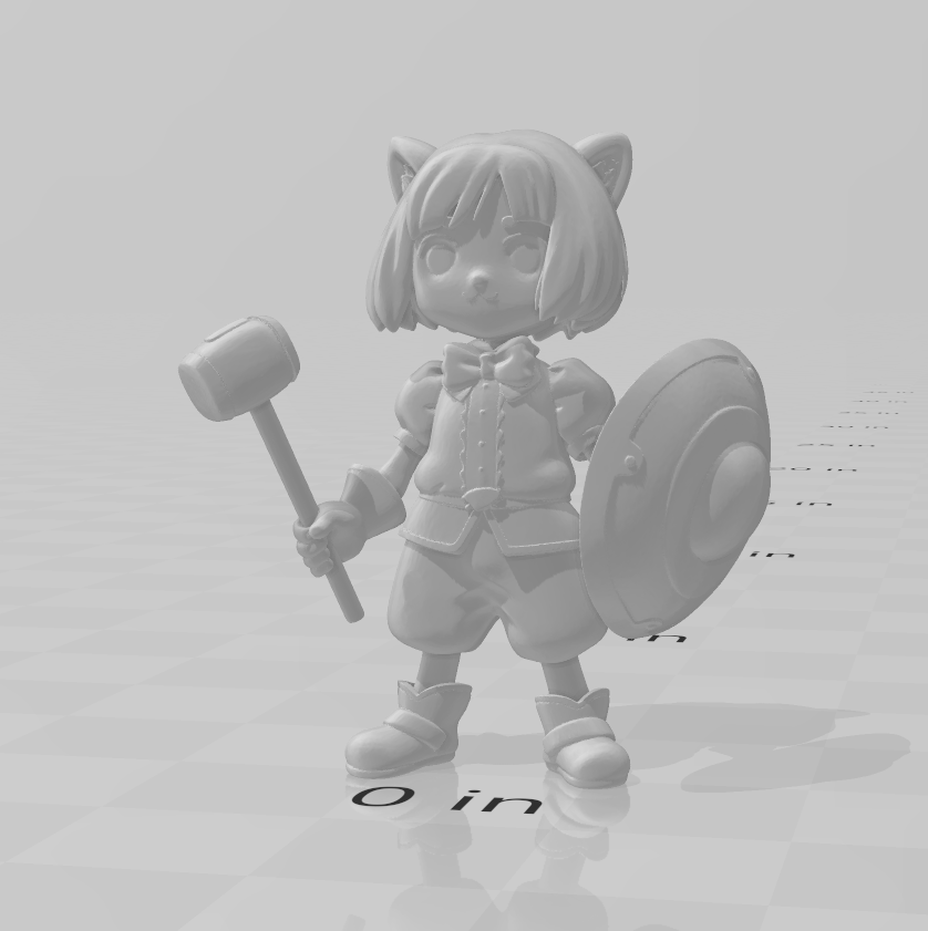 Akane Chibi Game Character