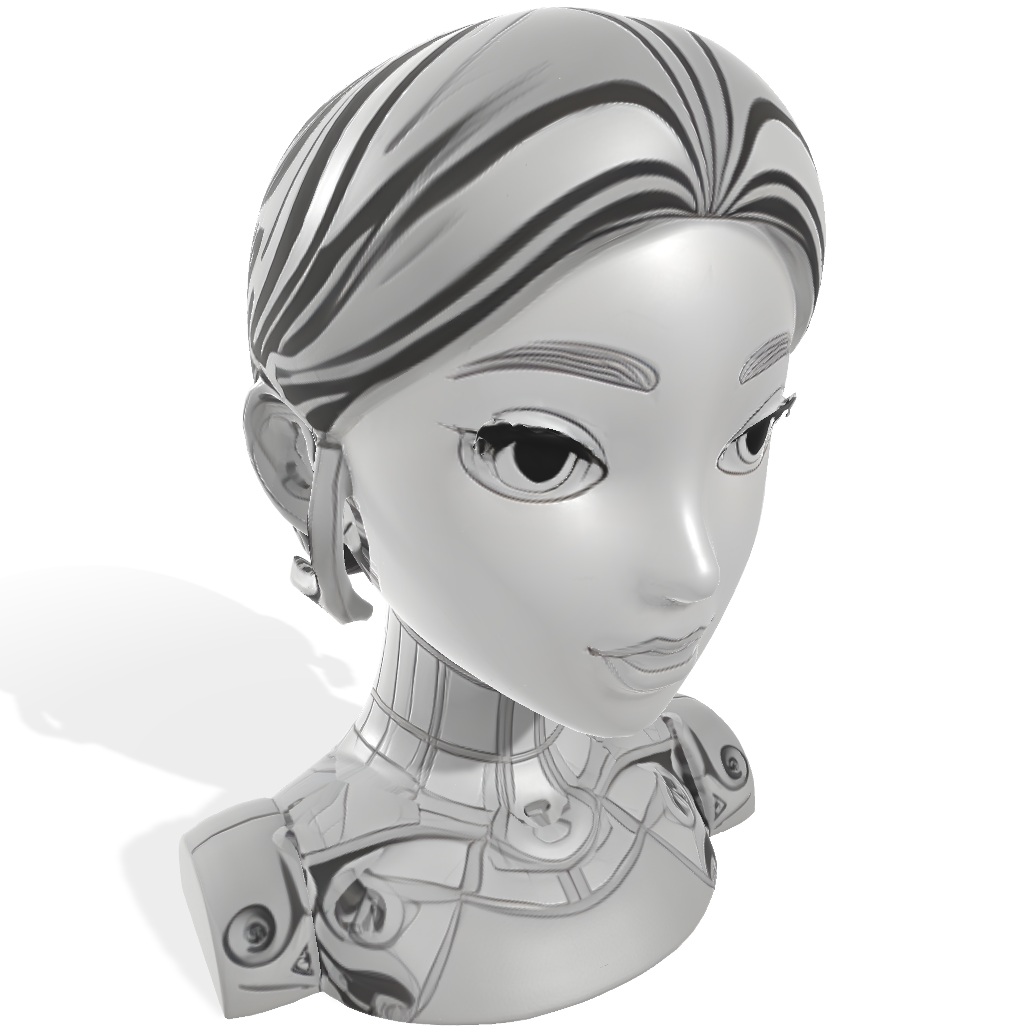 Futuristic Robotic Muse