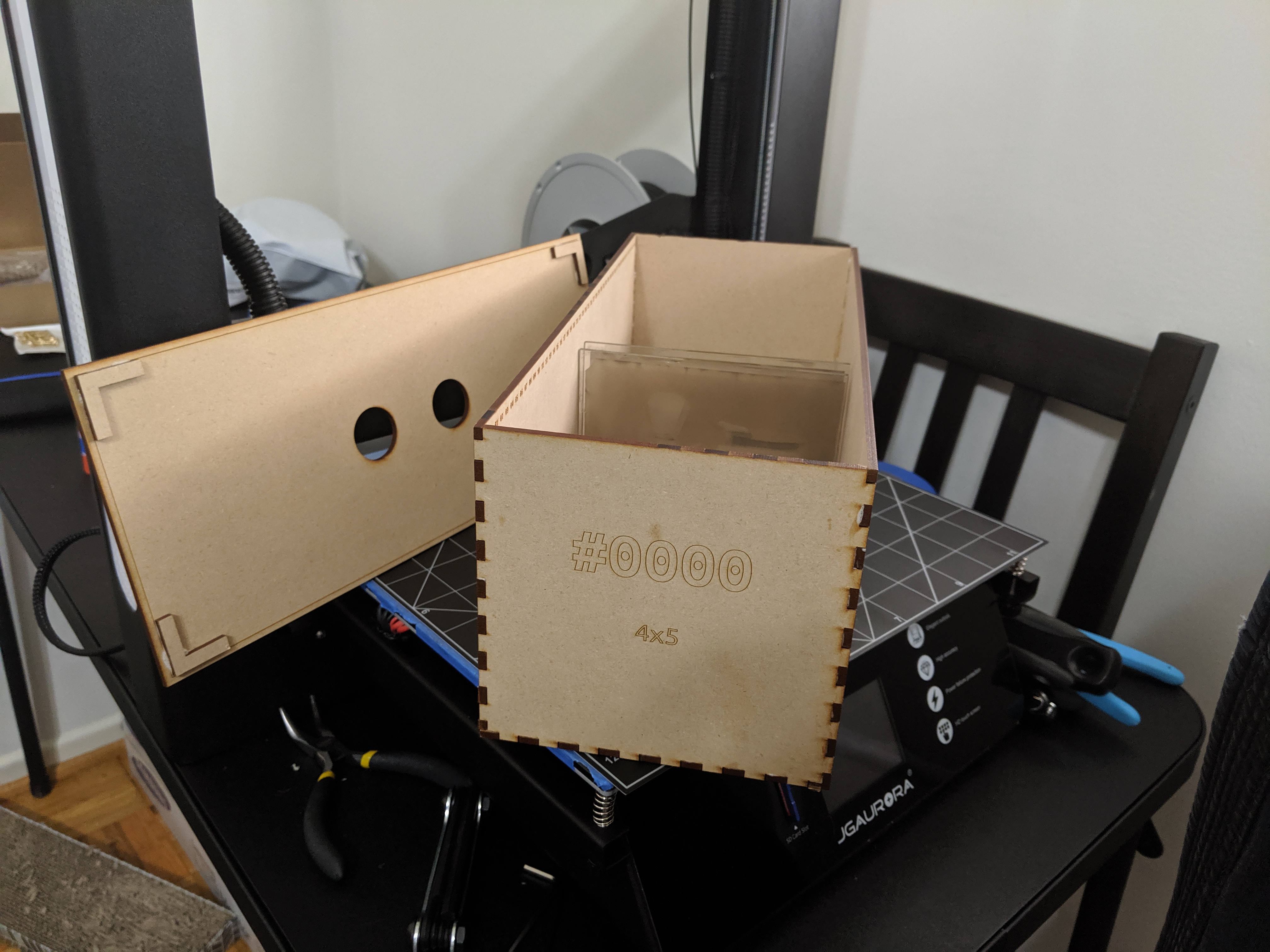 4x5 Wet/Dry Plate Storage Box