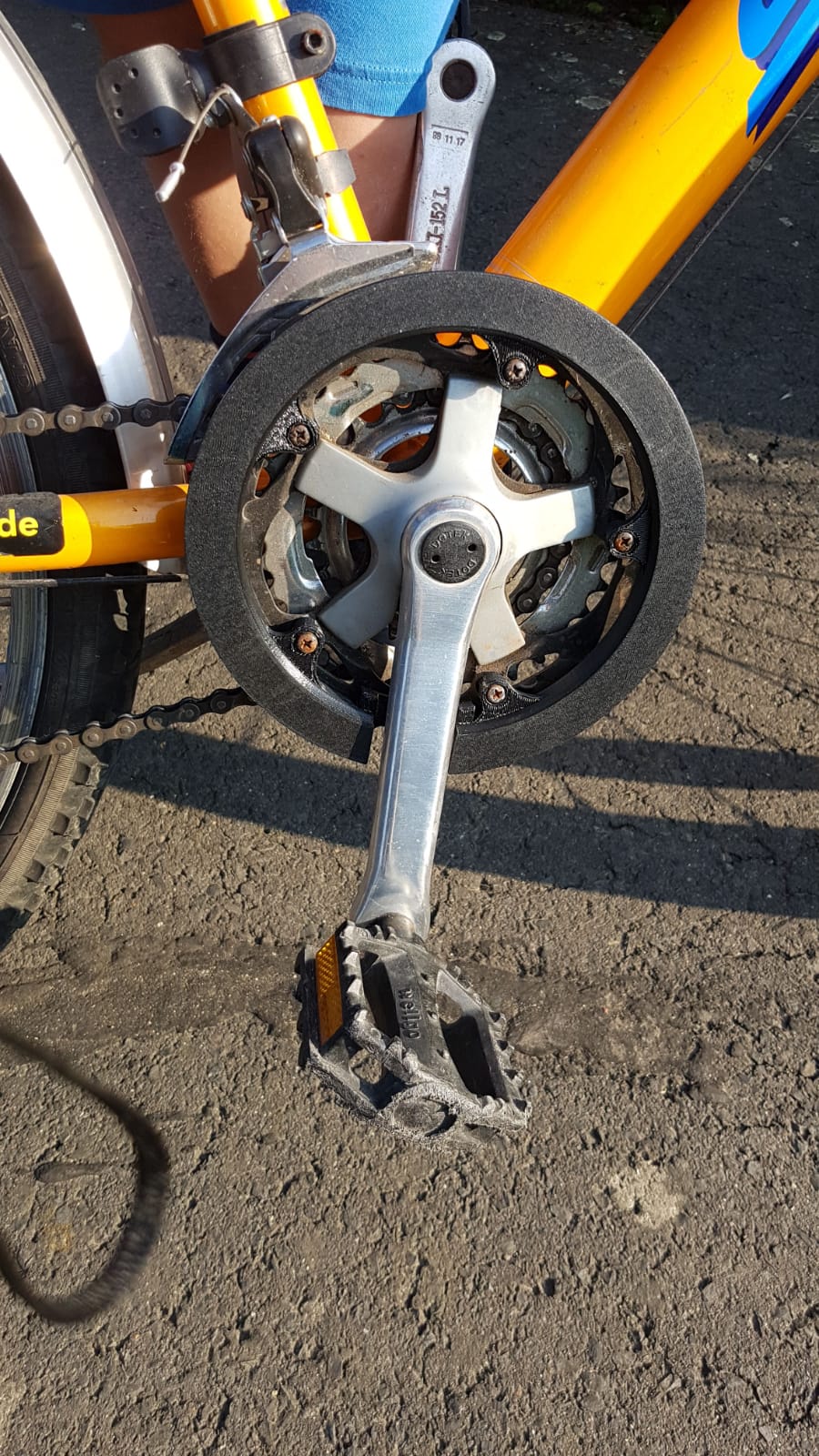 Kettenschutz Shimano 42 Zähne / Chain Guard Shimano 42T