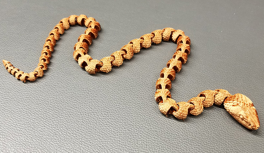 Articulated Snake with Scales