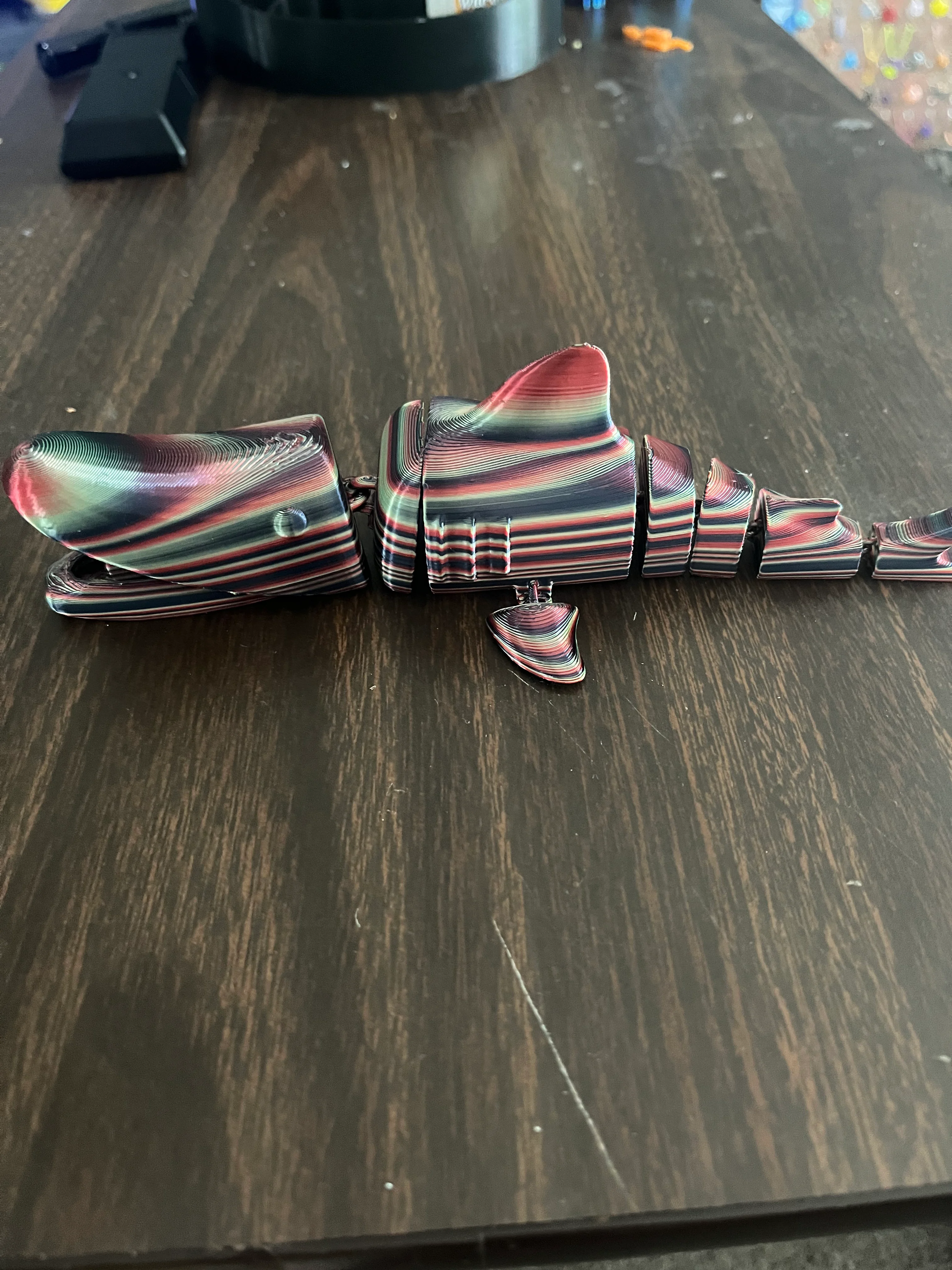 Buzzsaw Shark flexi toy