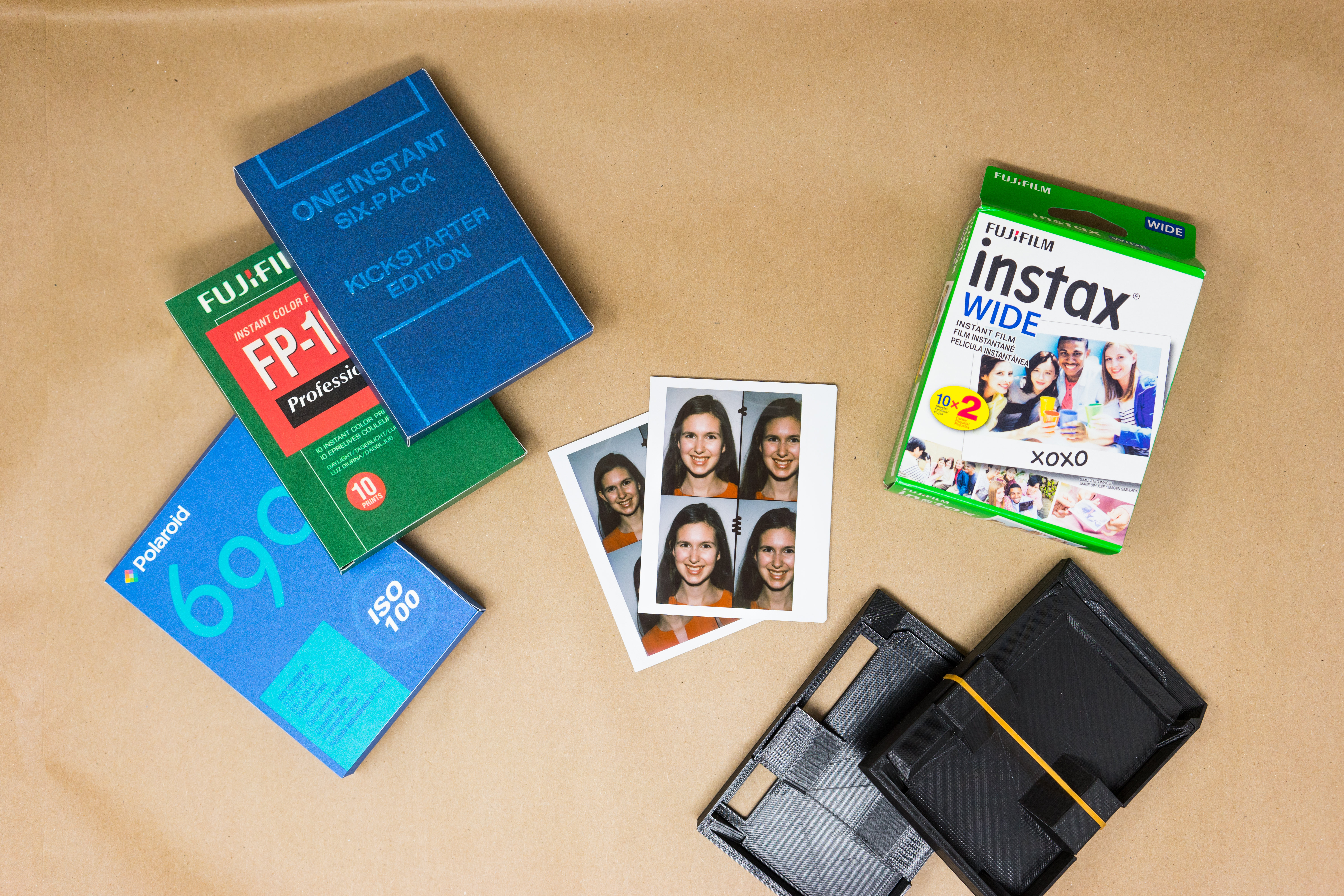 Easy To Swap Polaroid Peel Apart Film to Instax Wide Adaptor