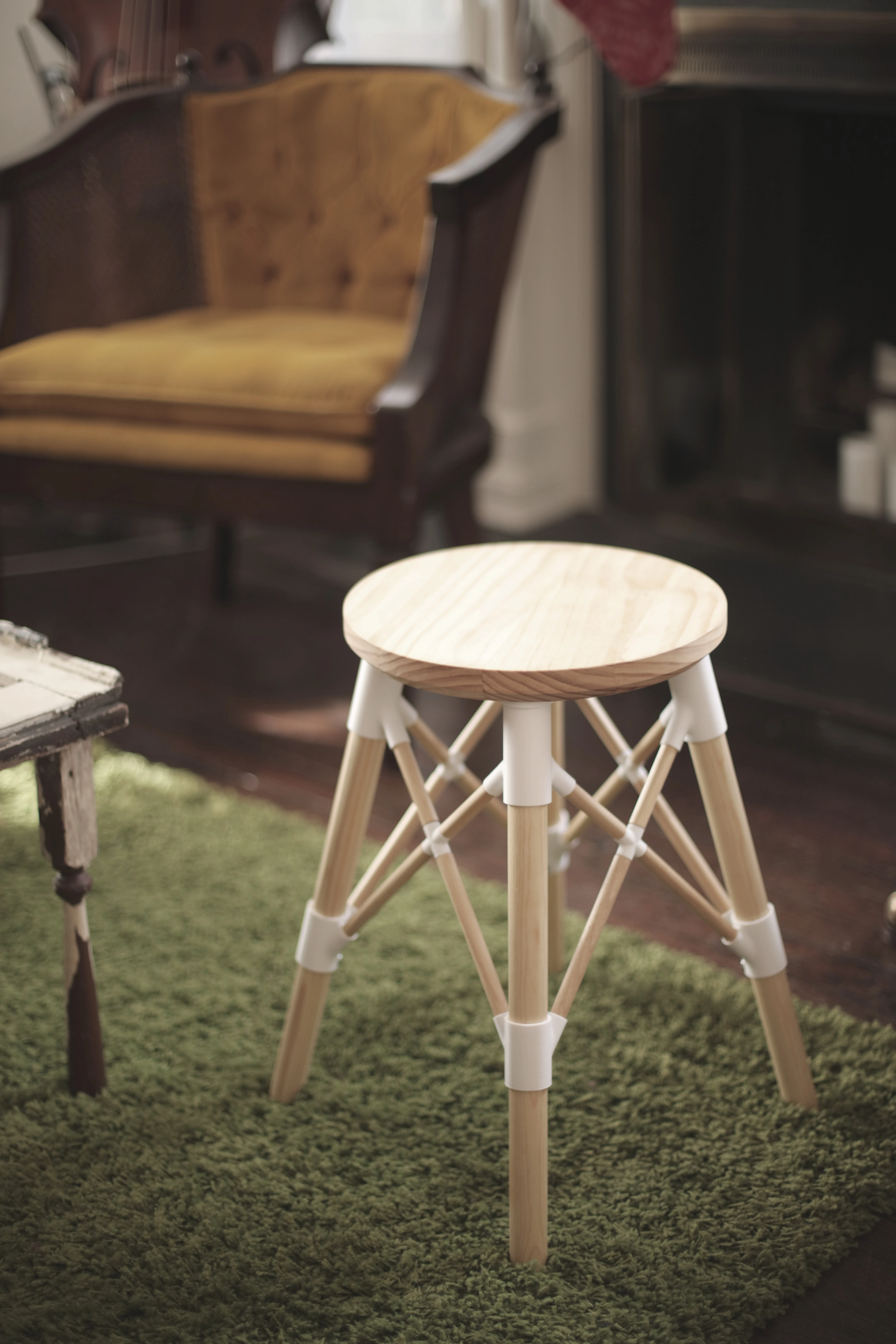Dowel Stool