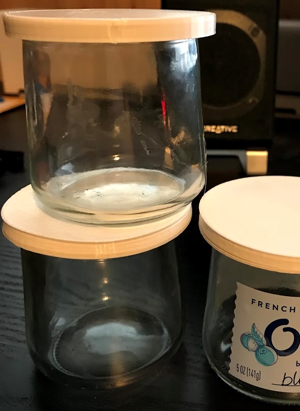Yogurt Cup Cap