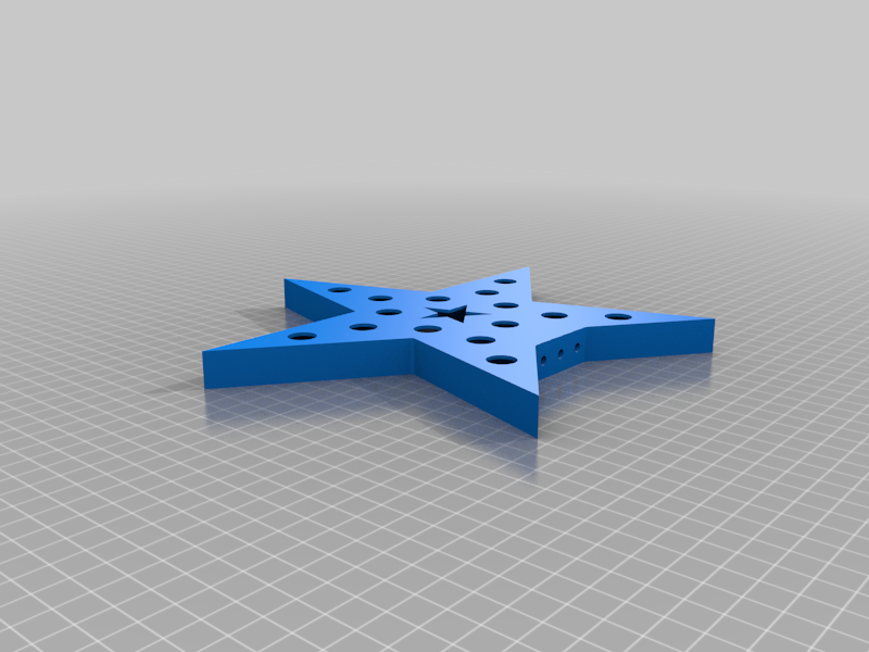 Mini Pixel Tree Star