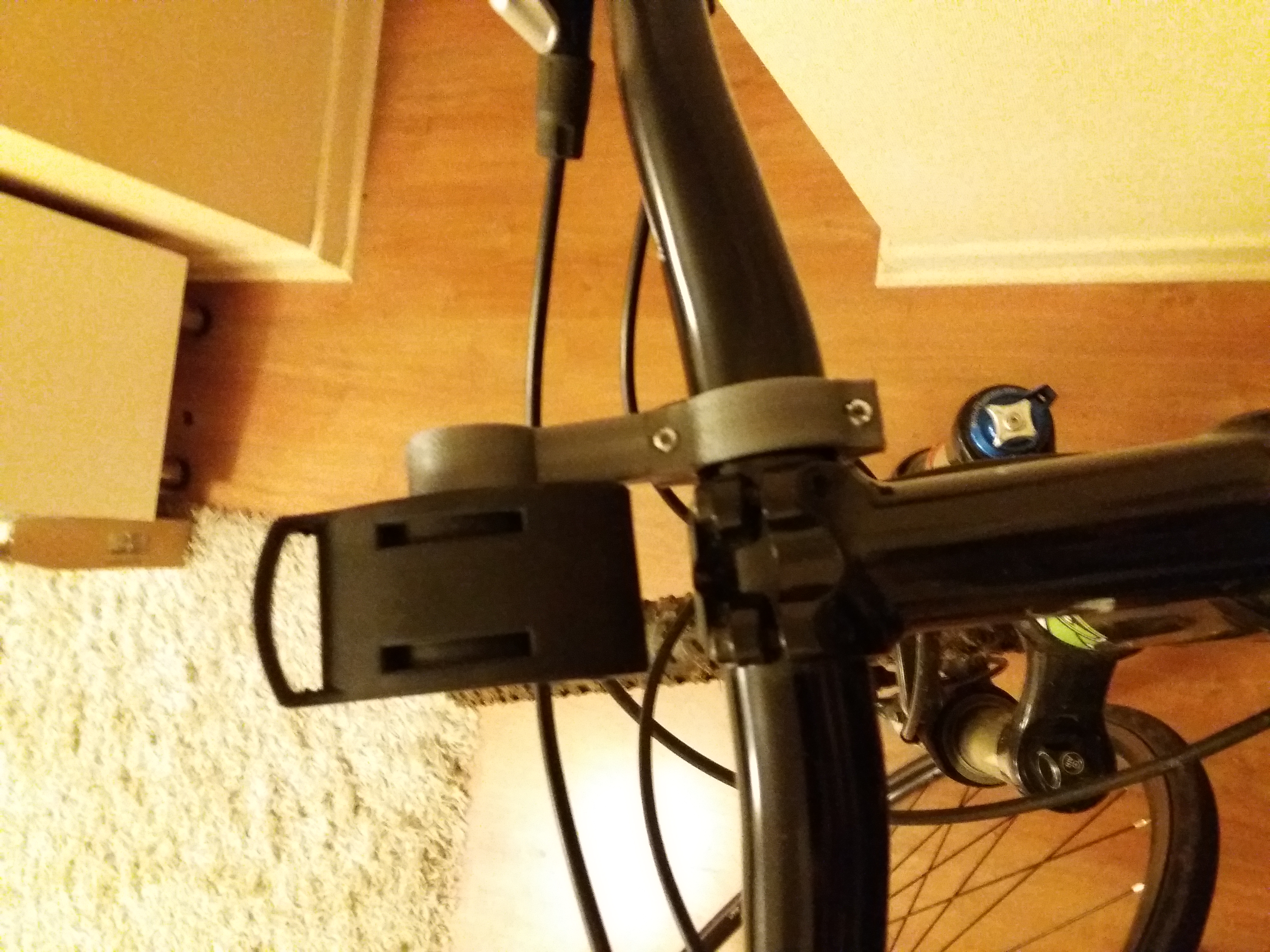 Bicycle Handlebar Extension for Watch support