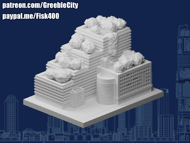 GreebleCity: Hipster office