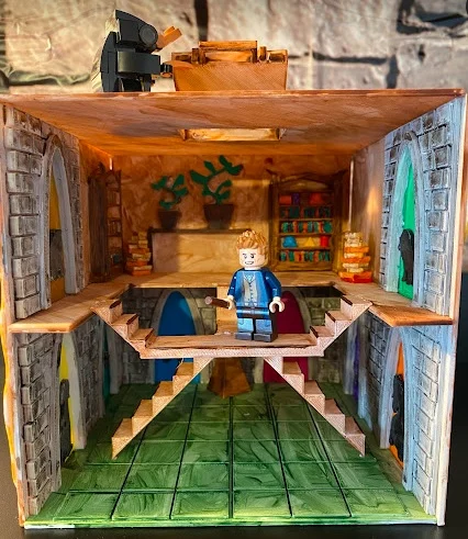 Inside Newt Scamander's suitcase