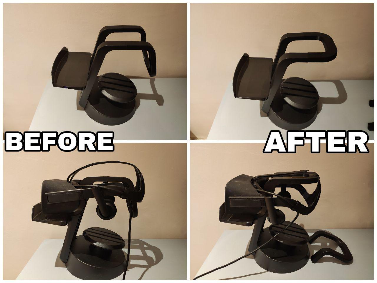 VR headset stand replacement