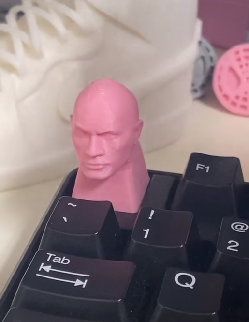 The Rock Key Cap