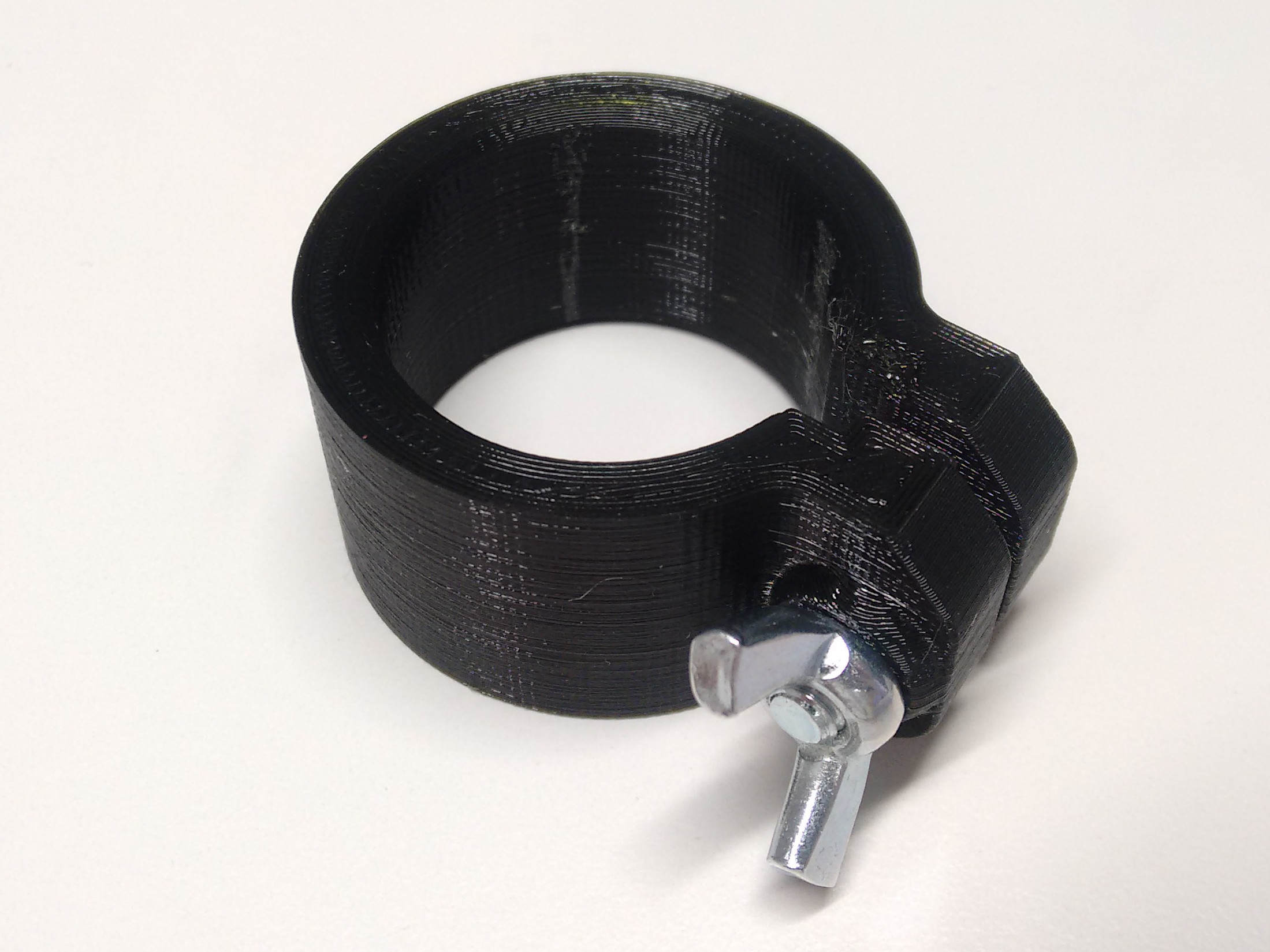 30mm tube clamp with winged/buttefly nut