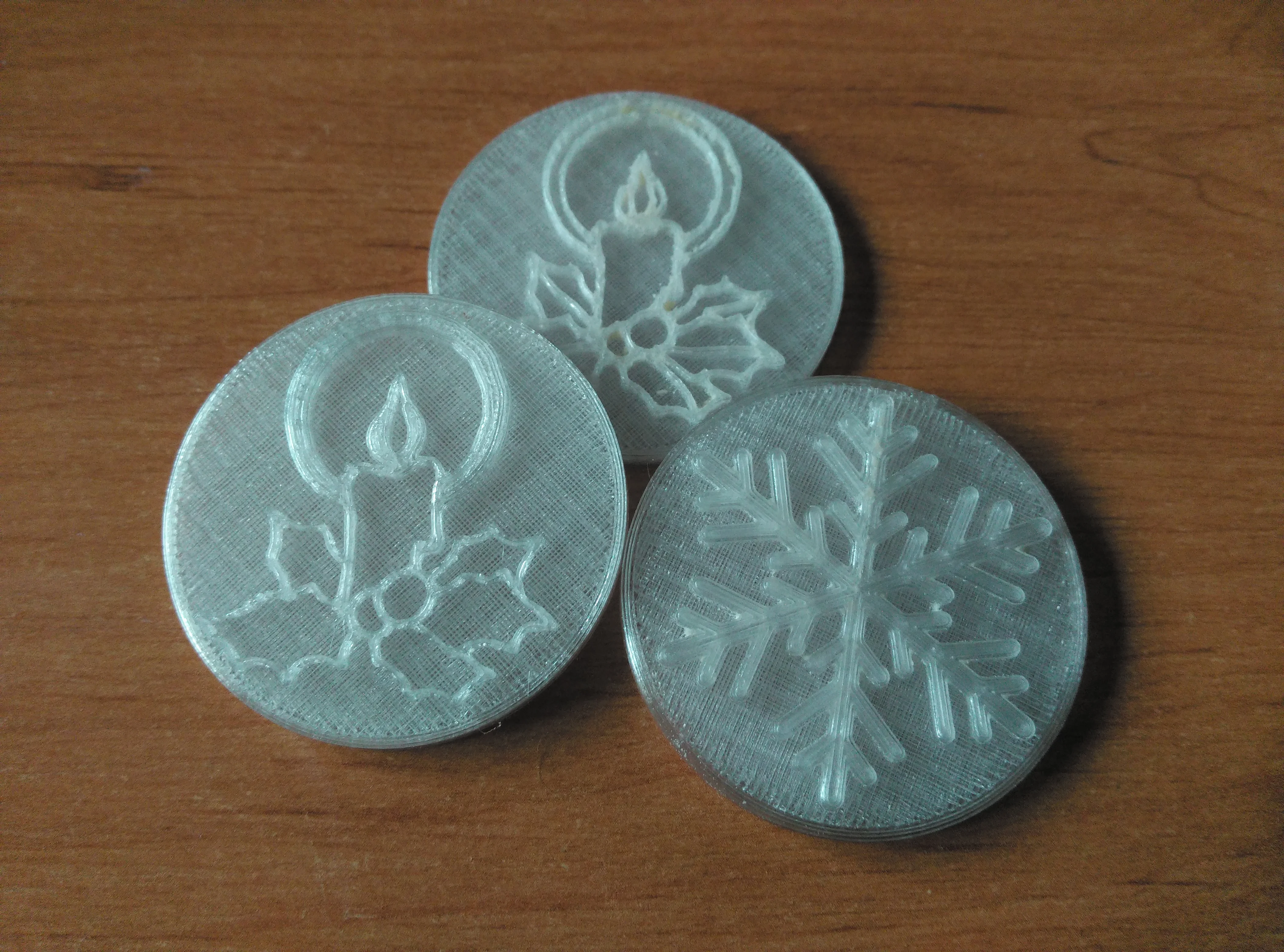 Christmas Stamps for Cookie Stamper