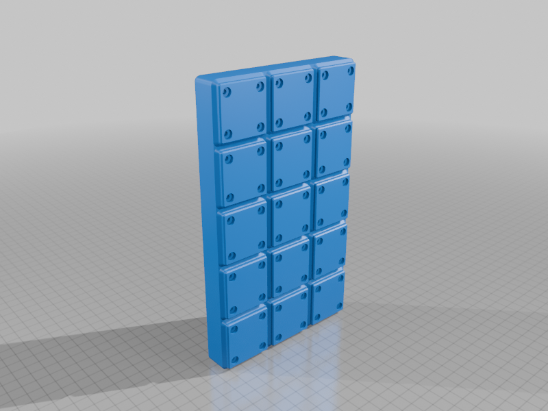 Snapmaker Artisan CNC clamp holder for Gridfinity