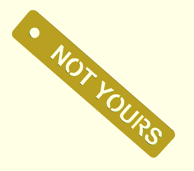 Suitcase Label
