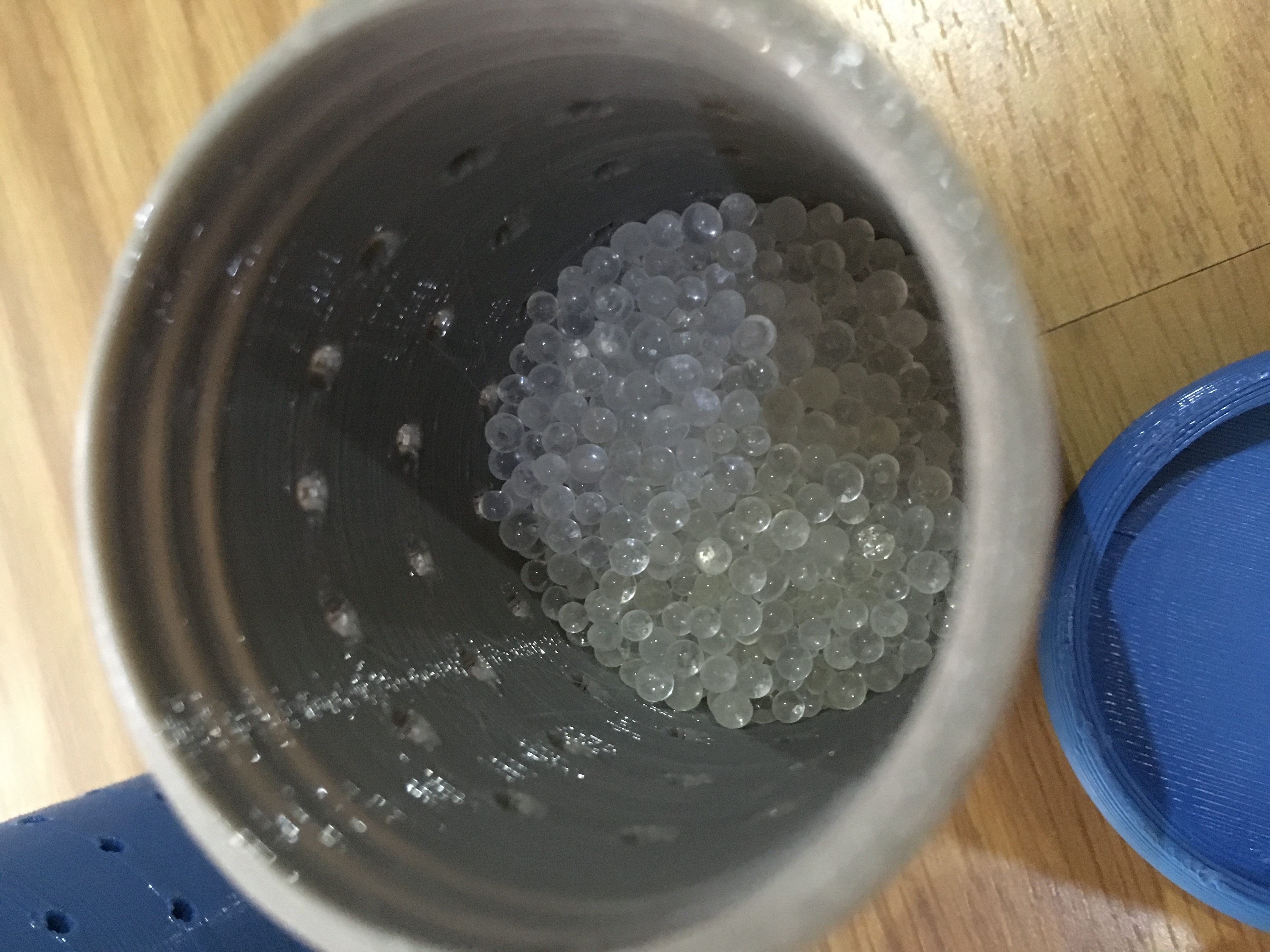 Mini flask for Silica gel (Compatible with BQ spools)