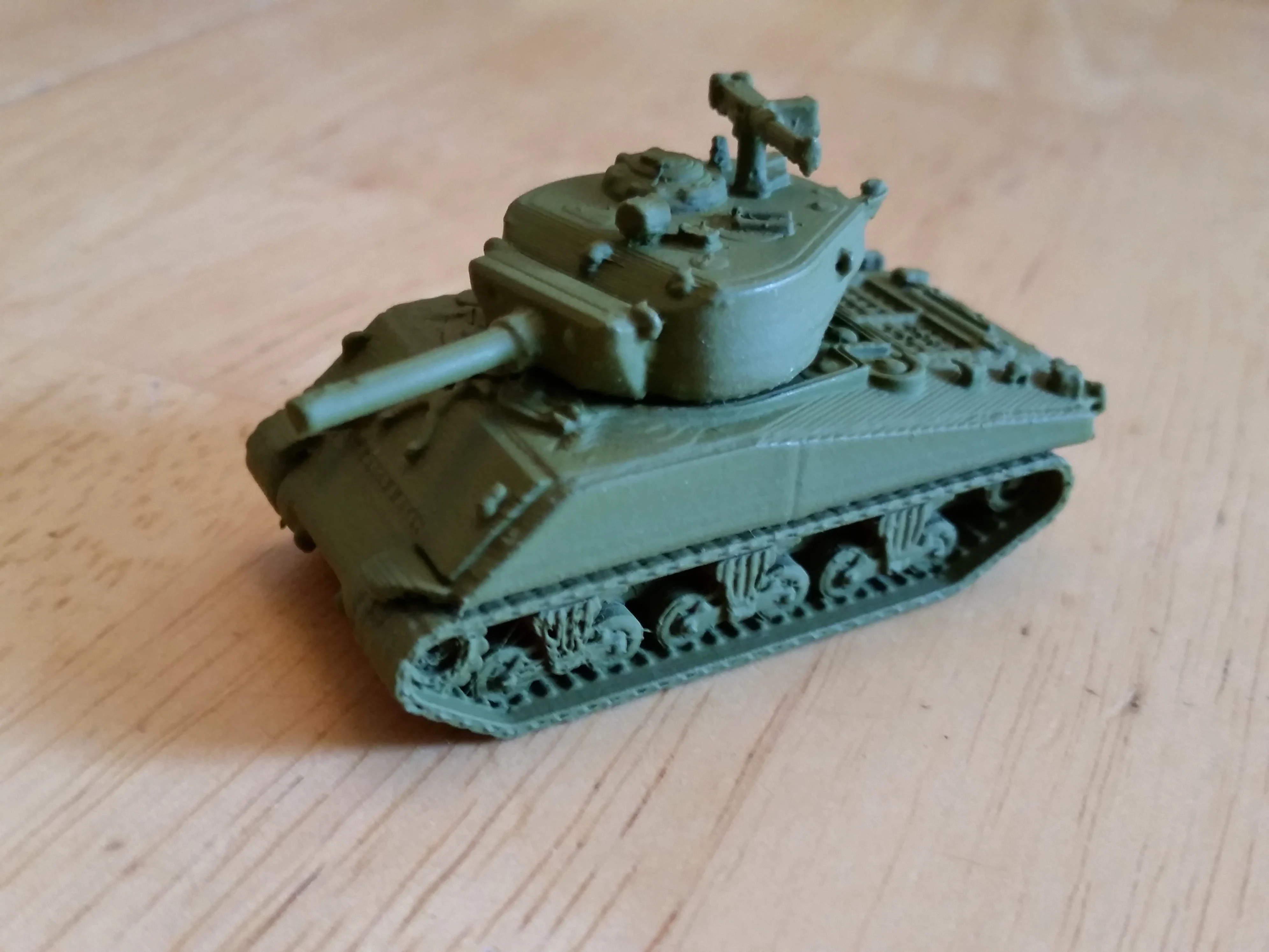 1:100 Sherman M4A3E2 "Jumbo" Tank (Flames of War)