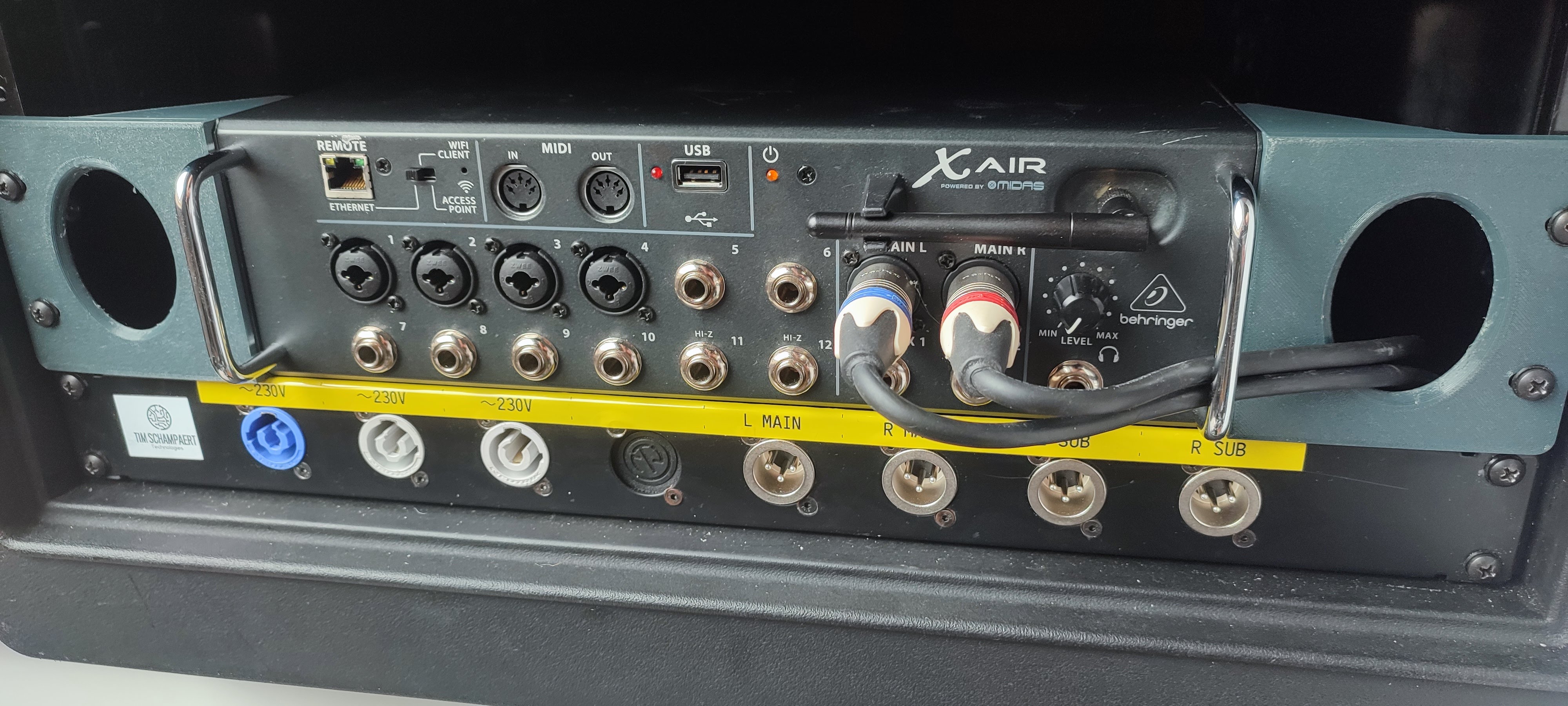 Behringer XR12 / Midas MR12 Rack Ear