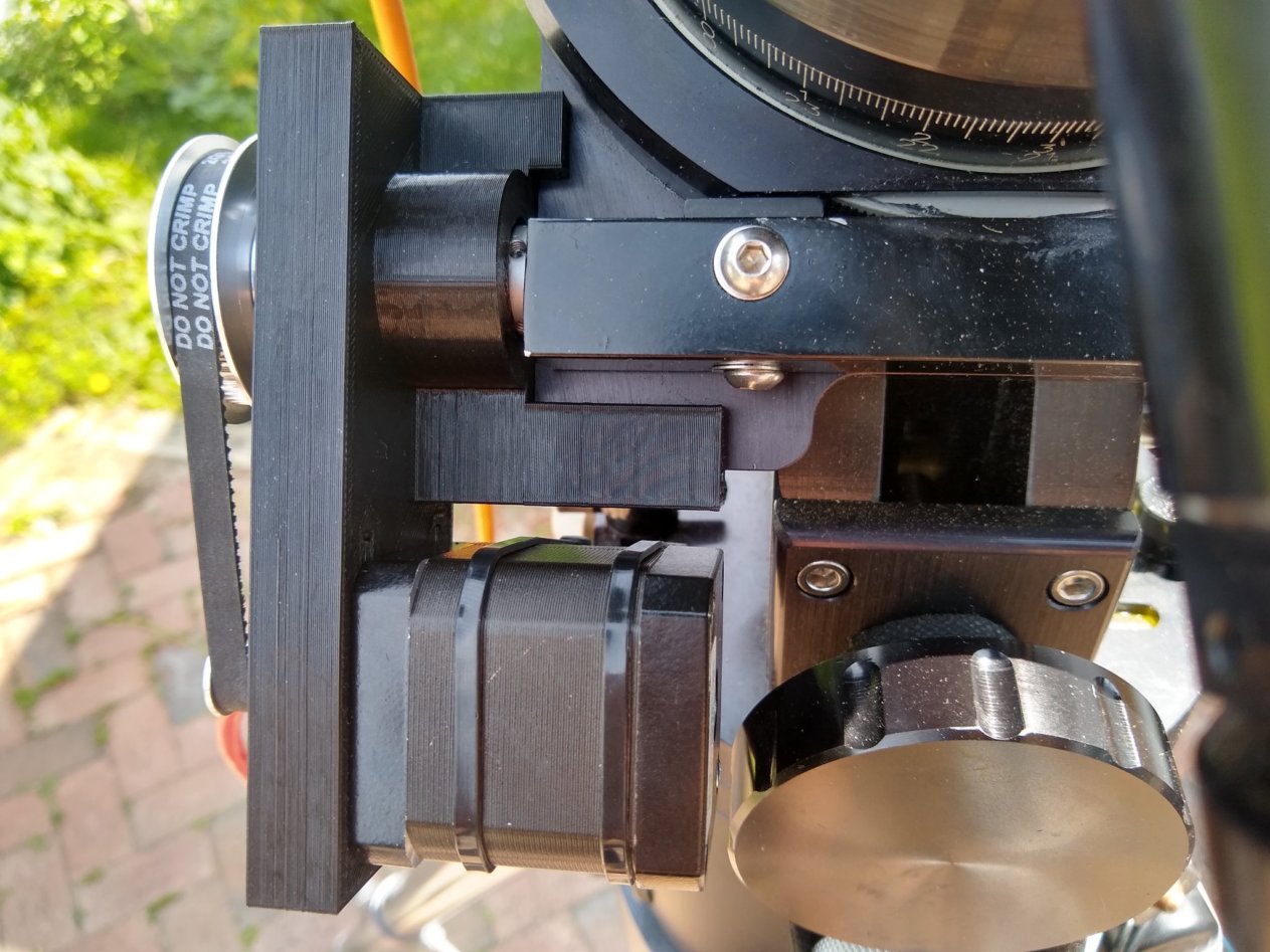 Losmandy G11 OnStep Belt Drive Tucked Motor Bracket
