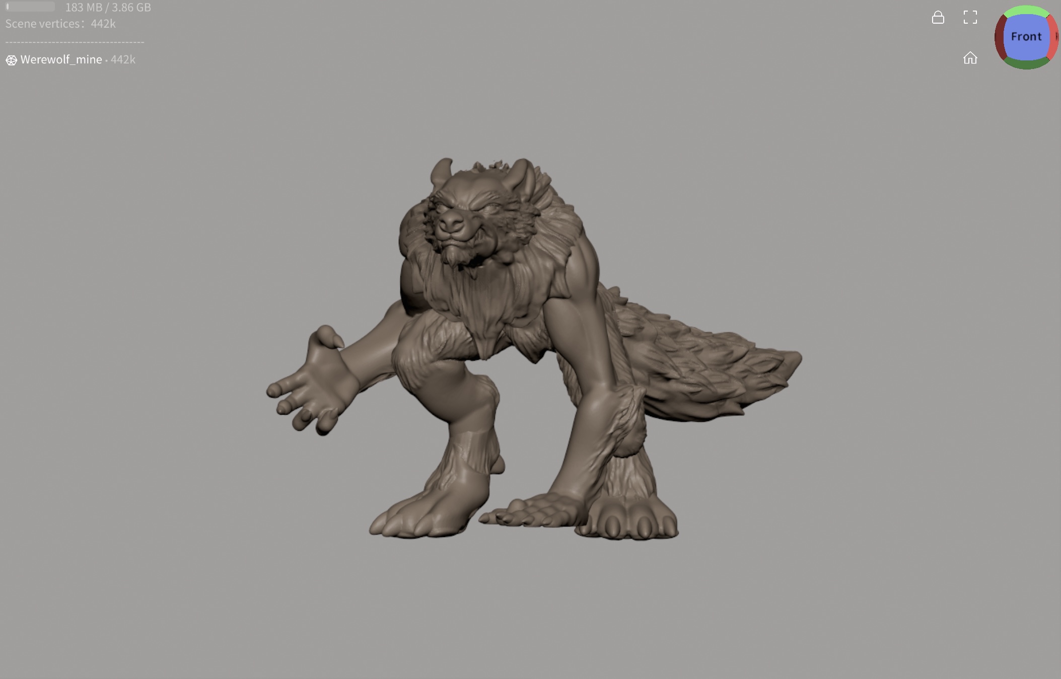 Werewolf mini ft PrintedEncounter