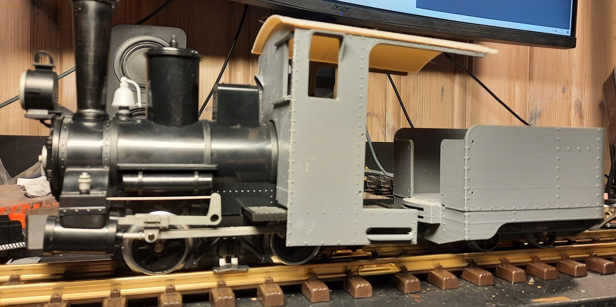 LGB Locomotive conversion with tender
