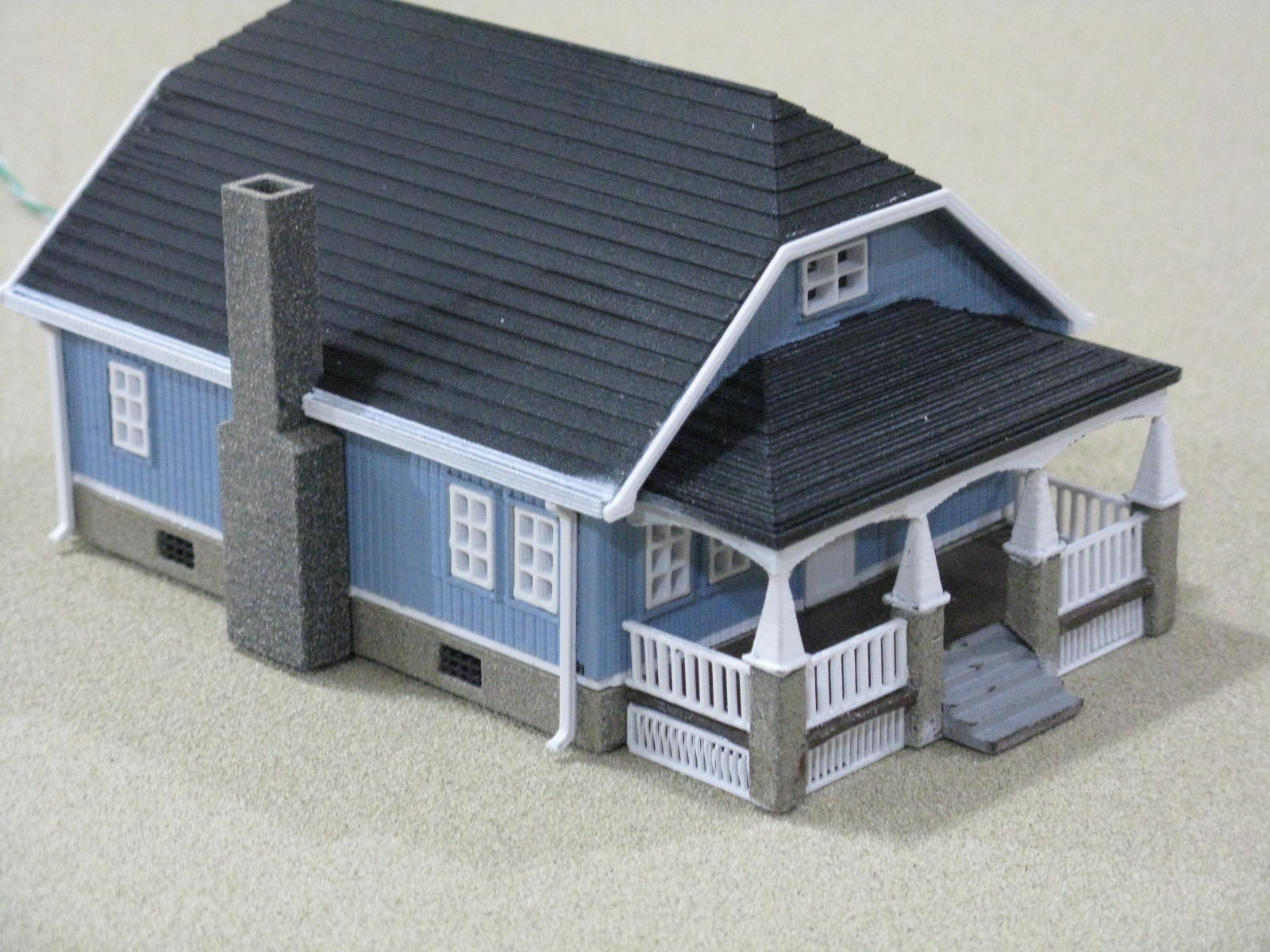 HO Scale Bungalow