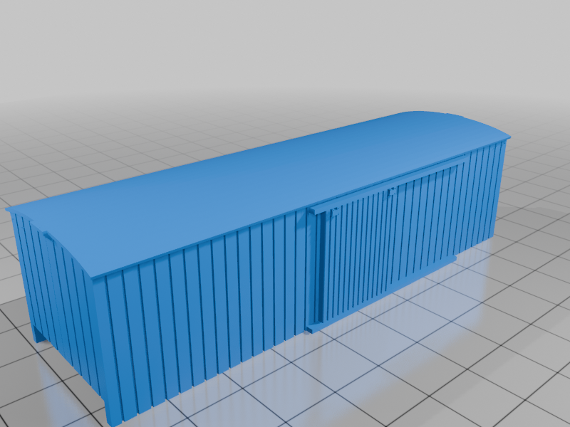 1860s 29' Boxcar (HO SCALE/HOn3)