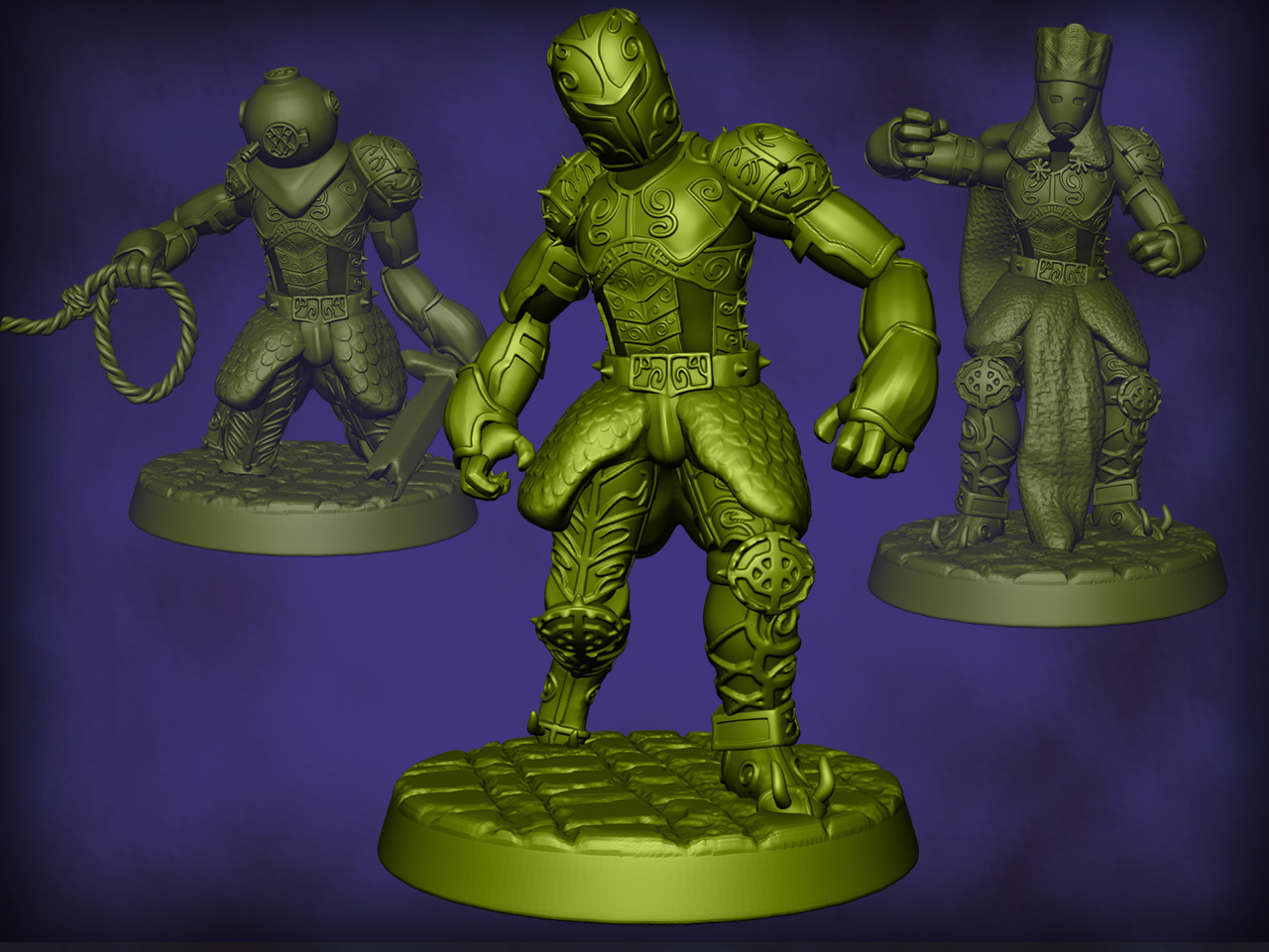 Animated Armour 28mm