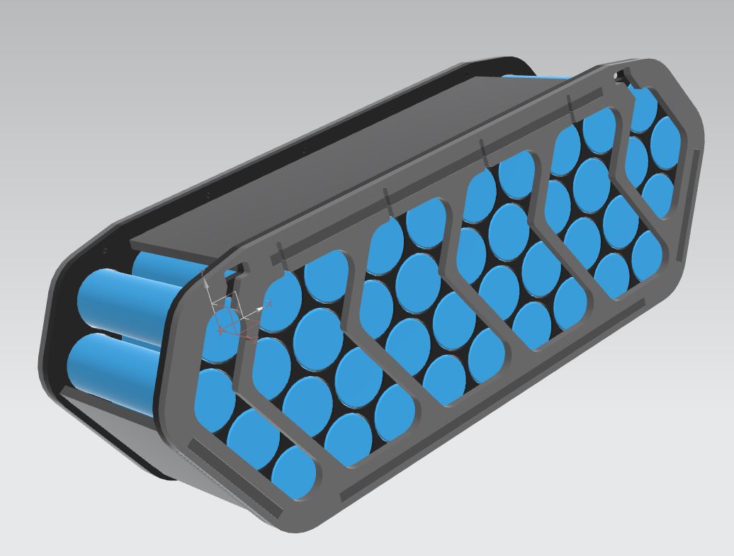 10S4P additional battery for Wildman Bag (Zusatzakku)