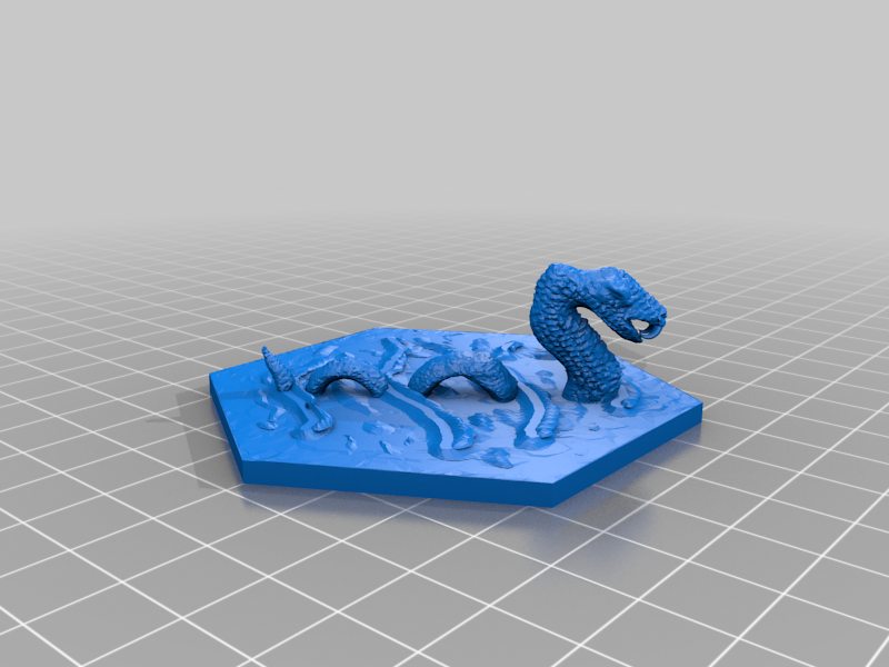 Catan Sea Hex: Loch Ness Monster Benchy Attack!