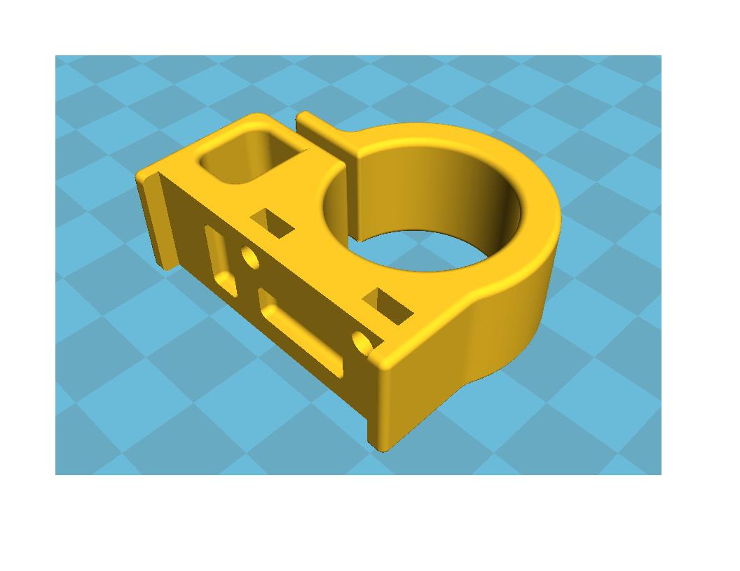 MPCNC End Stop clamp W/Board