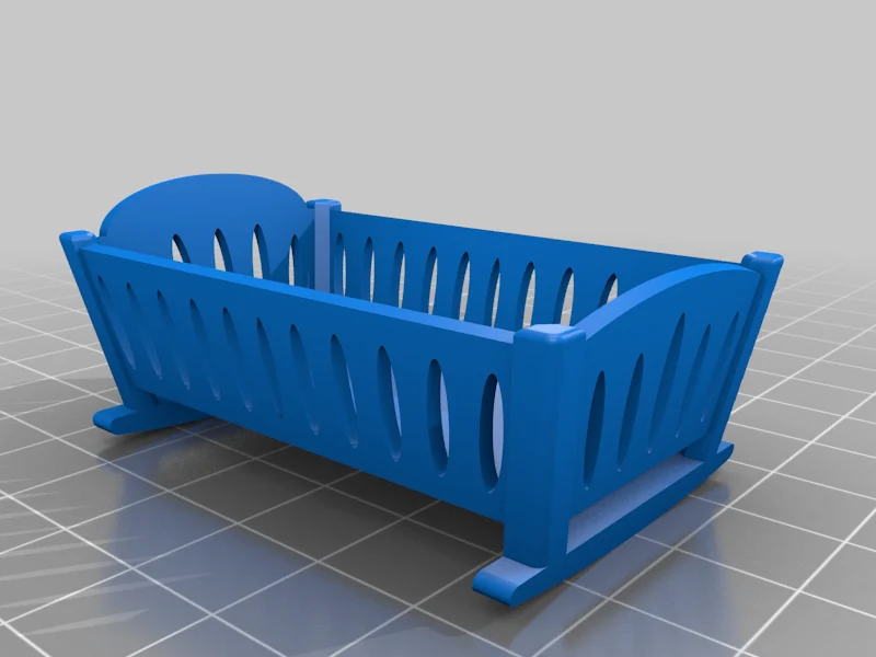 Calico Critters Crib/Craddle/BabyBed