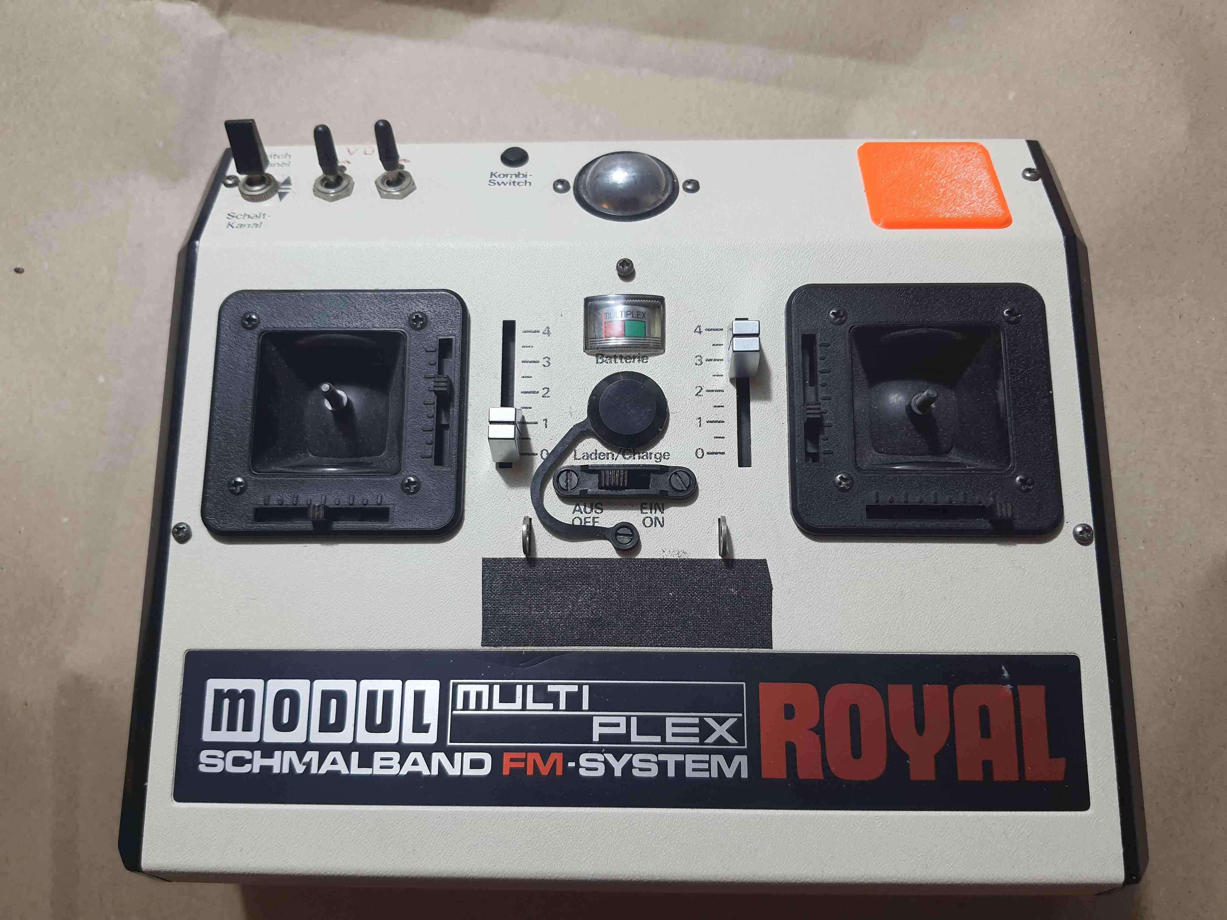 Abdeckung für den Mischer der Multiplex Royal Modul