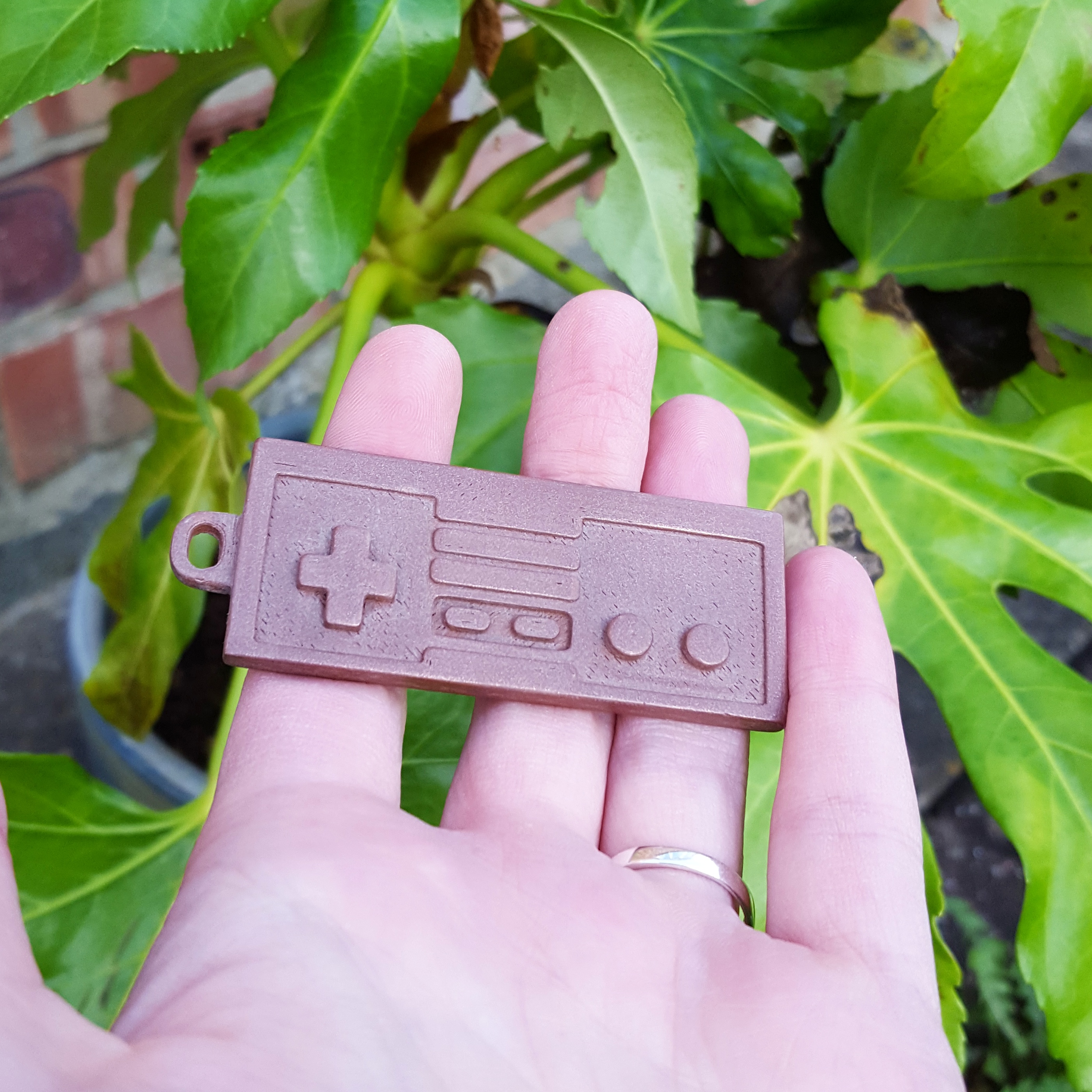 Retro Joypad Keyring