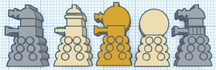 Meepleverse - Dalek Meeple.