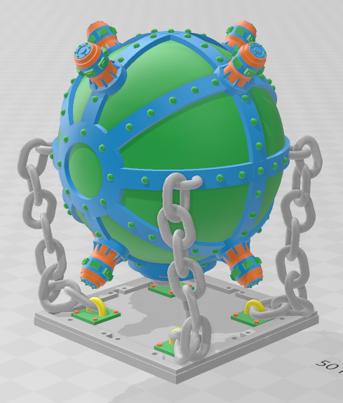 Sinister Floating Sphere
