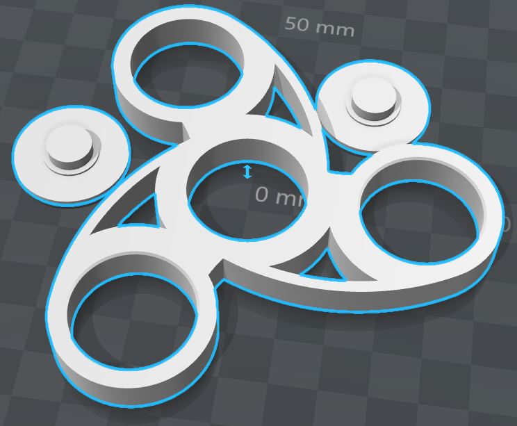 Fidget Tri Spinner 6000