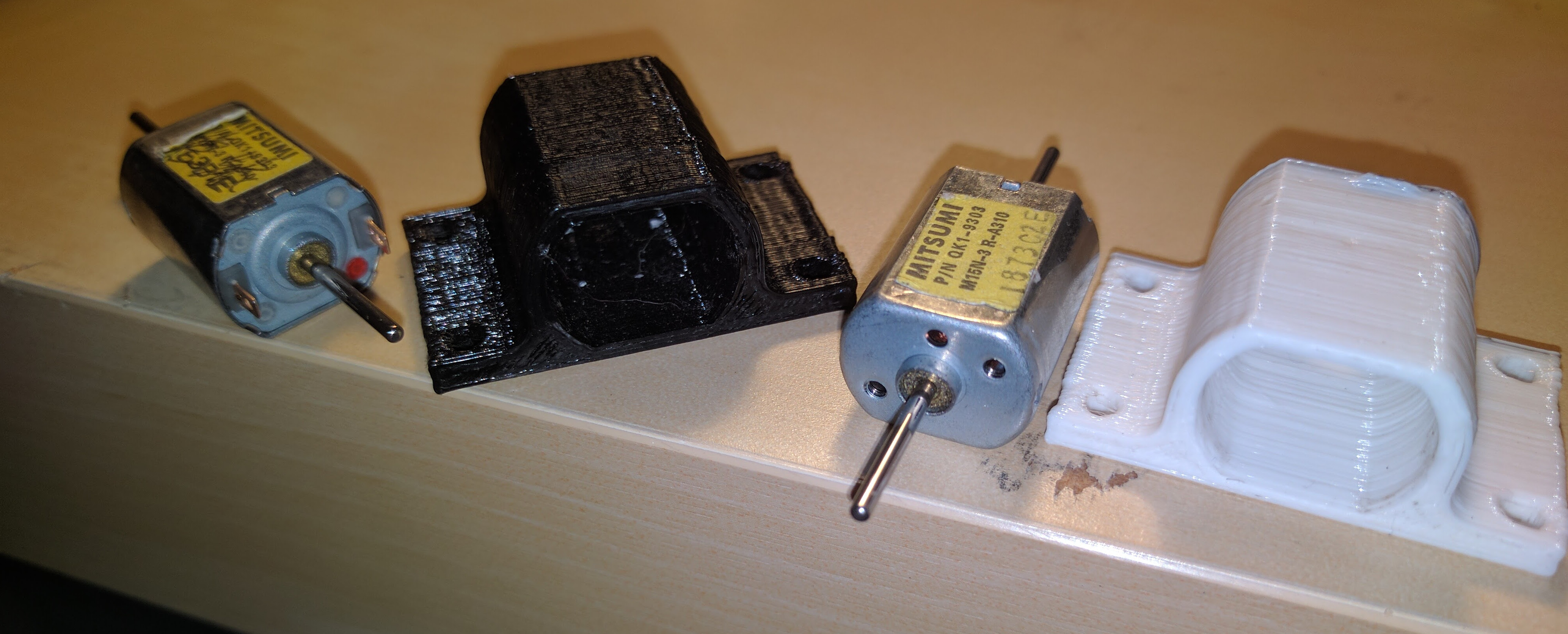fixation for motors Mitsumi M15N3
