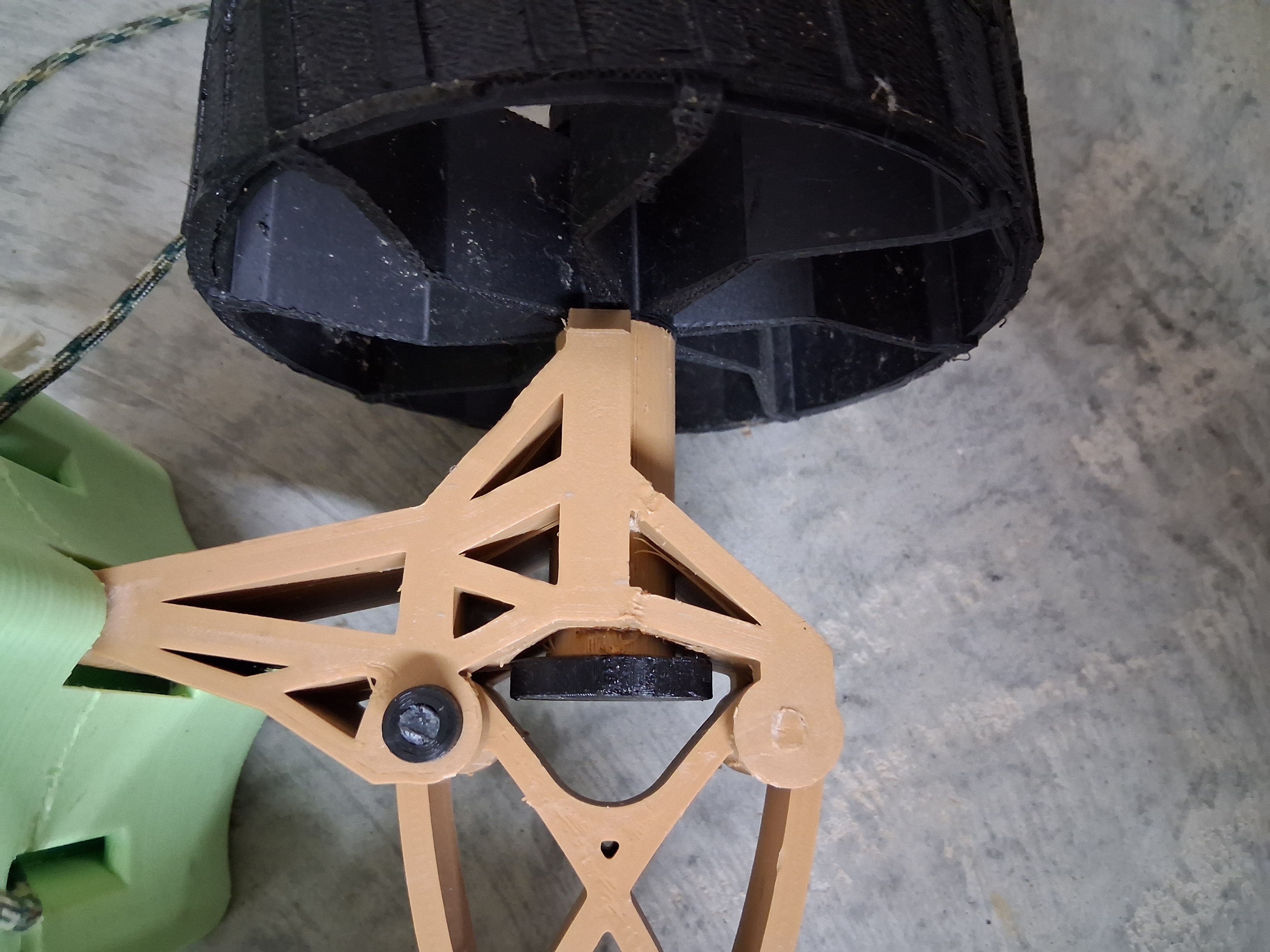 Kayak cart arm bracket