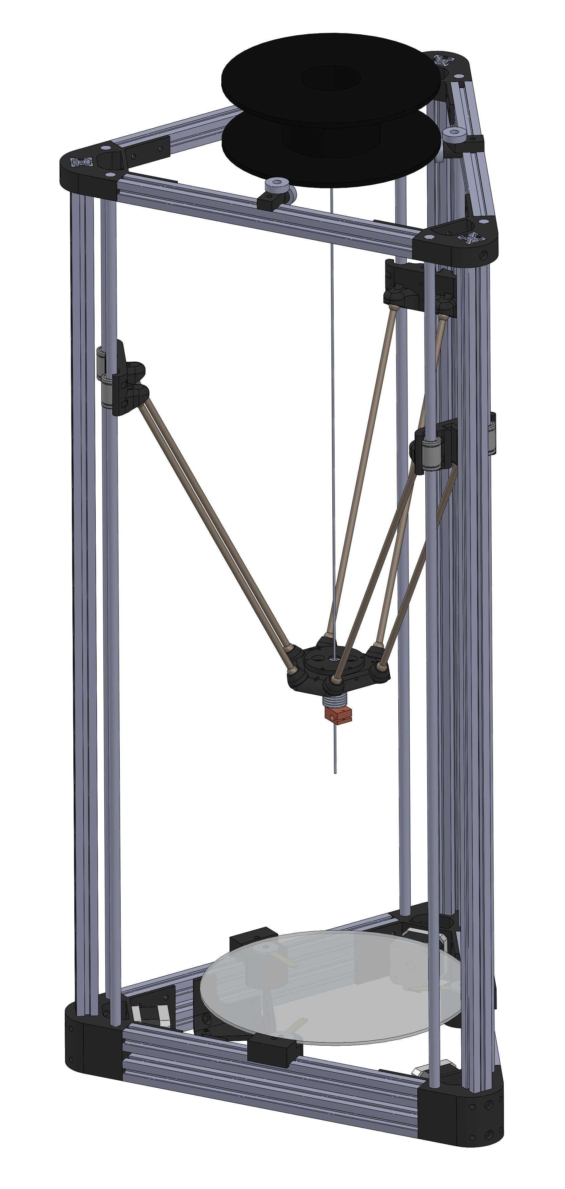 Kossel magnetic rods 10mm slides