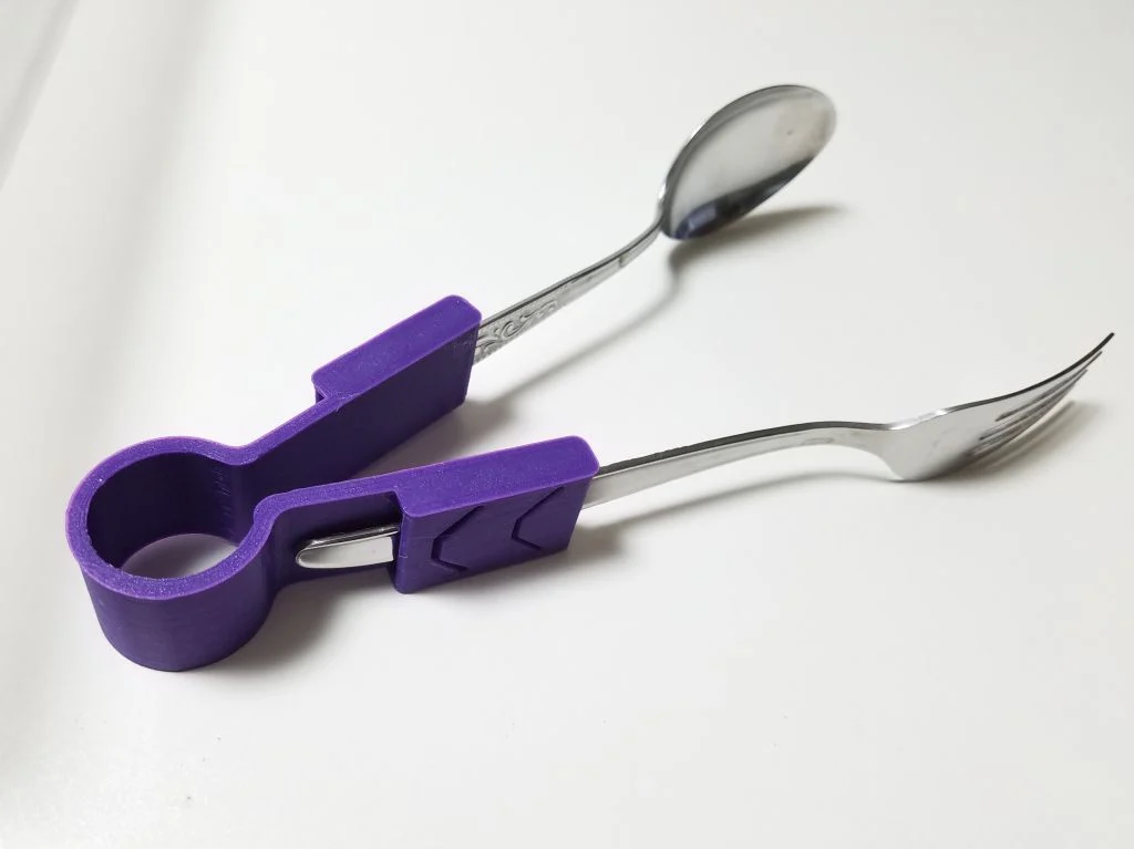 Forks become tongs