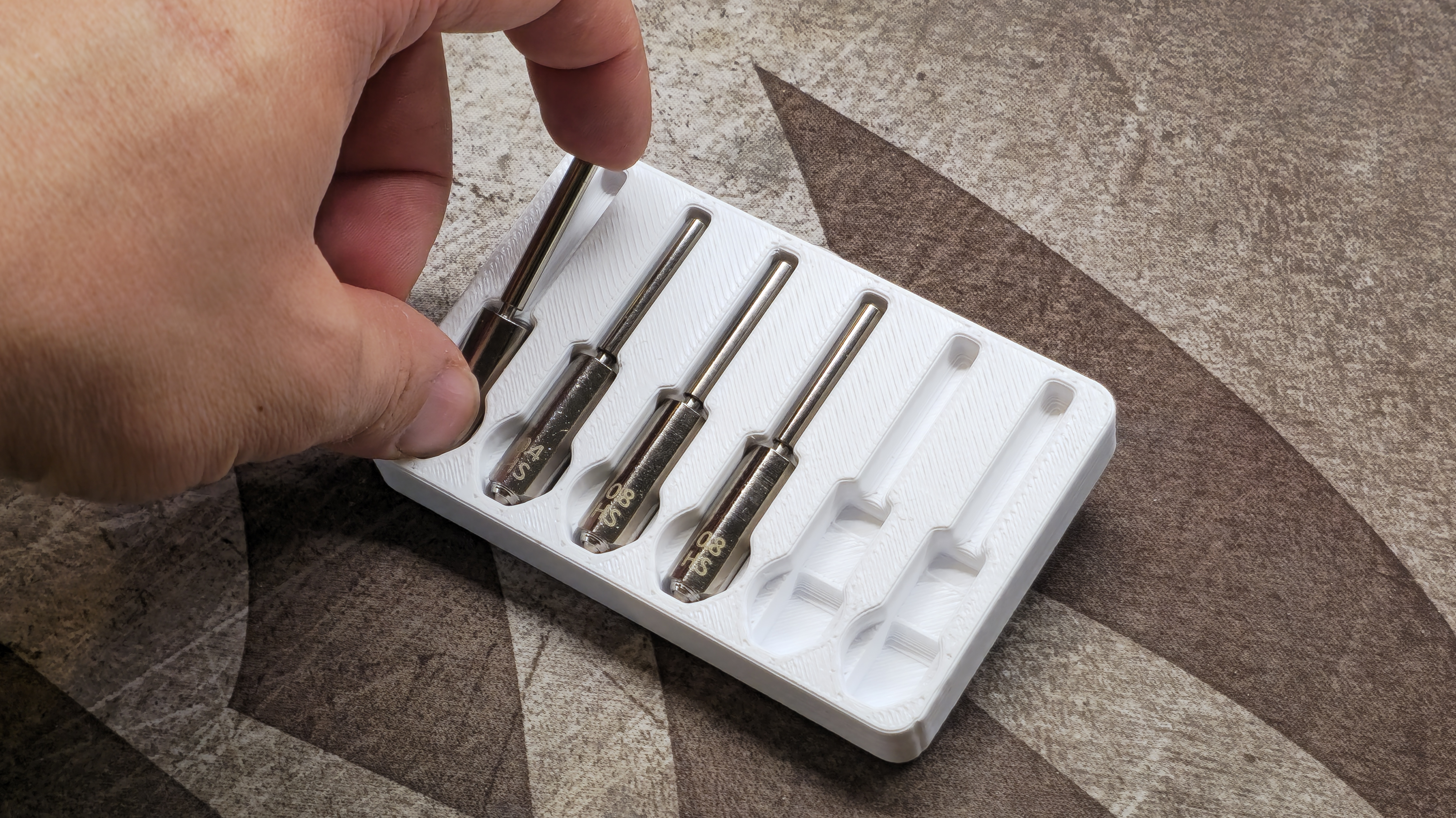 Nozzle storage for Anycubic S1 Max Nozzles