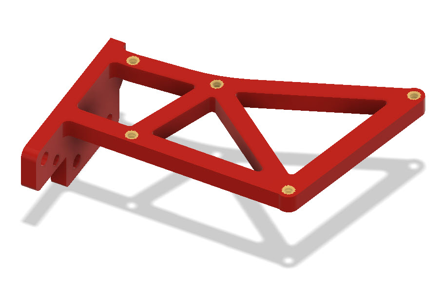 Skr mini E3 V3.0 mount for v-slot 4040 support voron