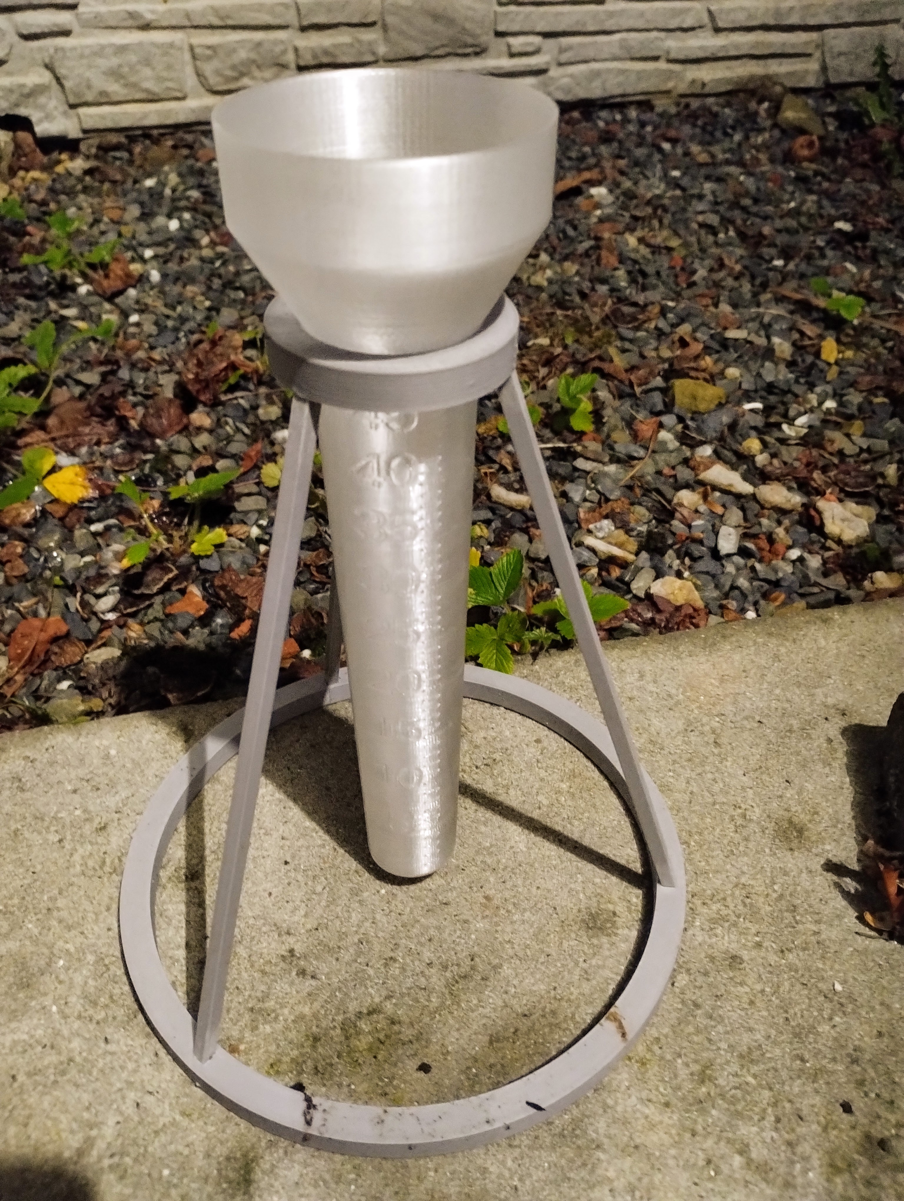 Rain meter gauge (metric)