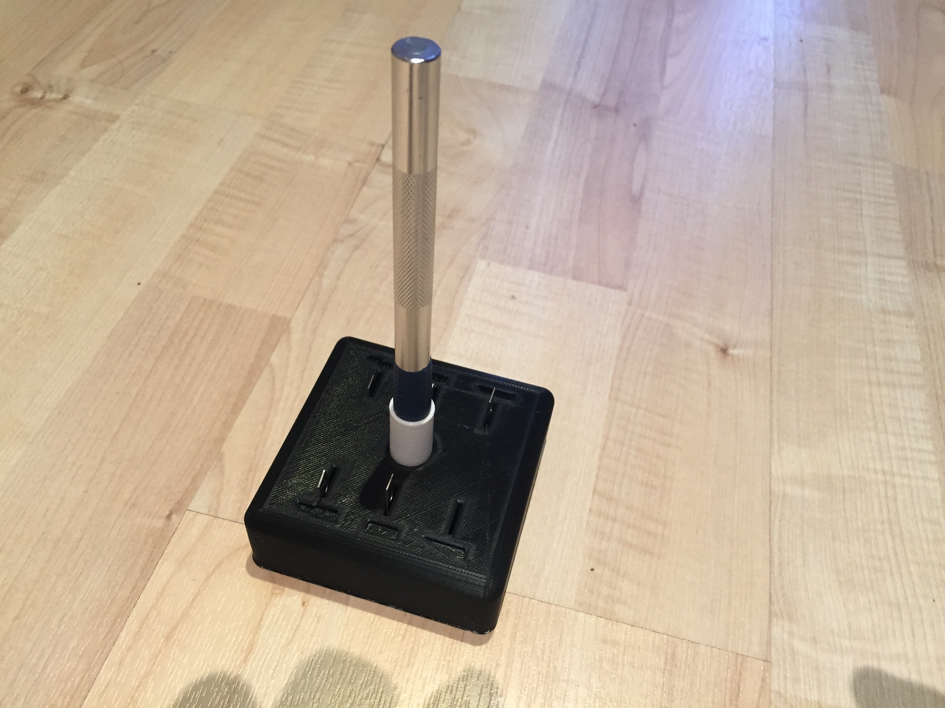 Exacto knife stand