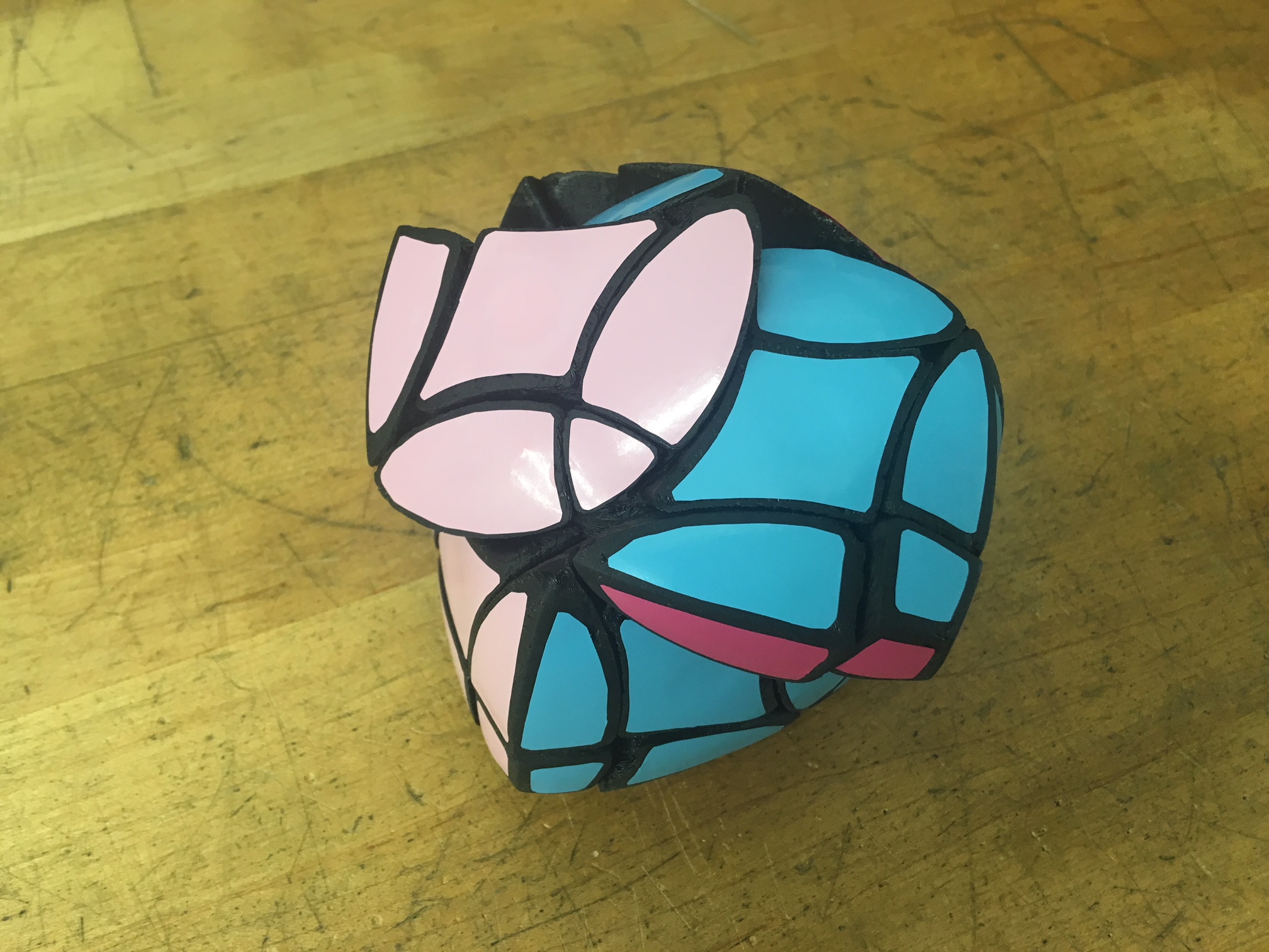 Helicoptrahedron Puzzle