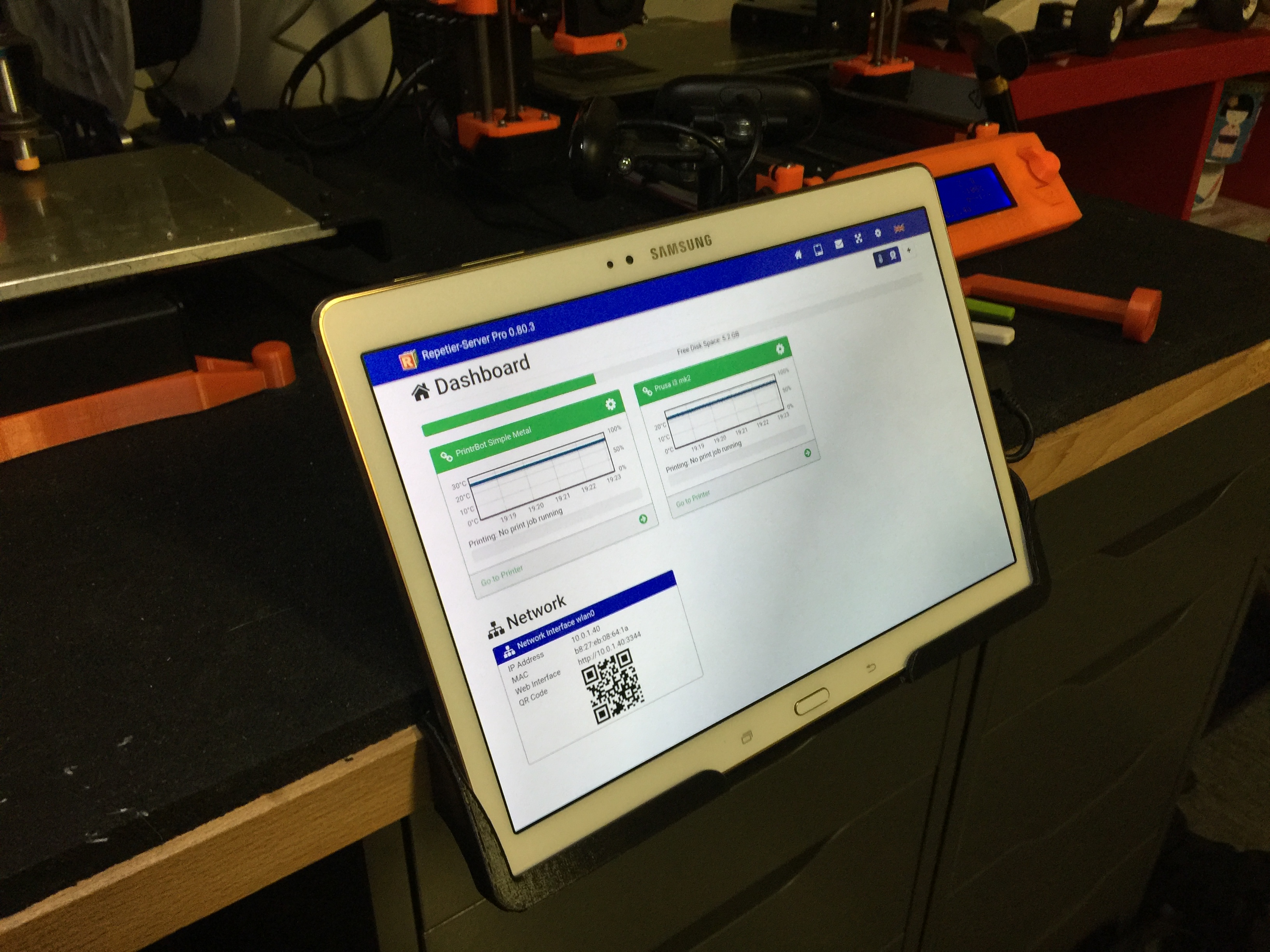 Galaxy Tab S desk Cradle